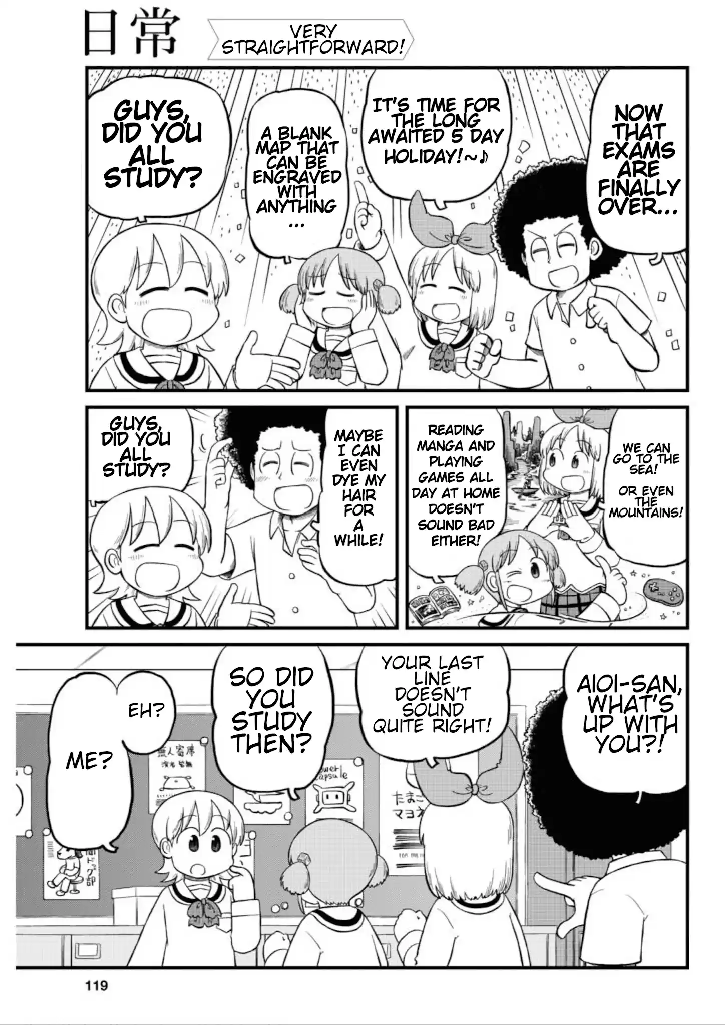 Nichijou Chapter 196