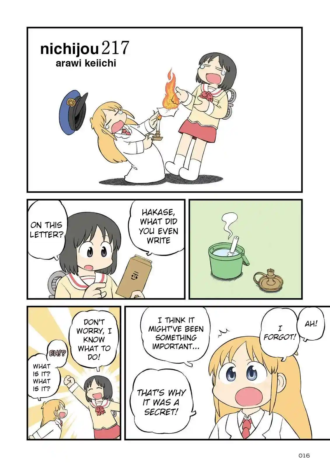 Nichijou Vol.0 Ch.217