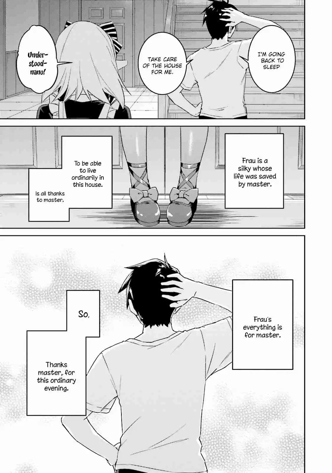 Nidome no Jinsei wo Isekai de Vol. 4 Ch. 19 It seems to be Silky.