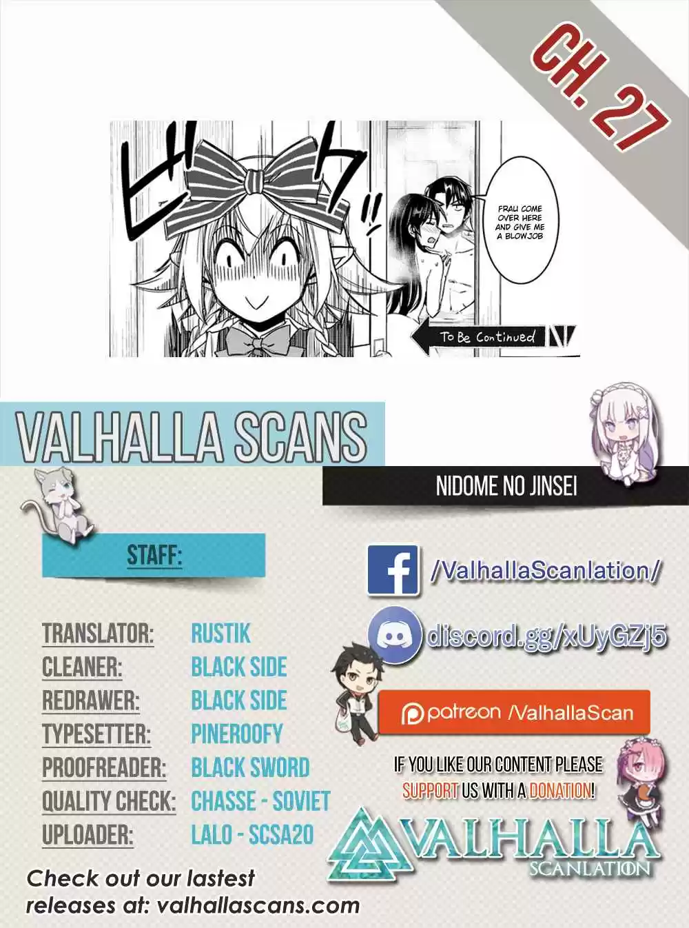 Nidome no Jinsei wo Isekai de Vol. 6 Ch. 27 It seems like a new friend for Silky.