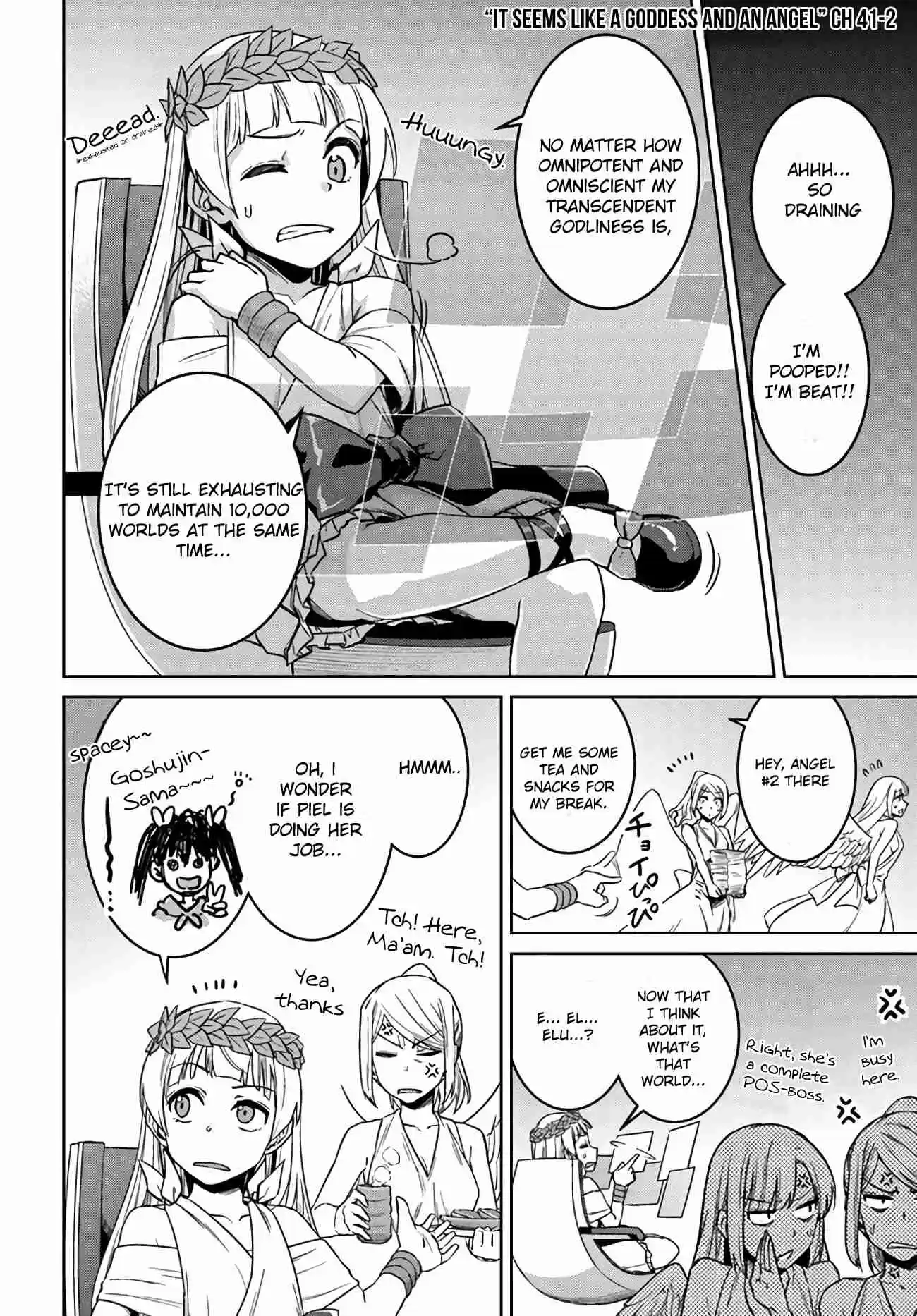 Nidome no Jinsei wo Isekai de Vol. 9 Ch. 41.2 It seems like a Goddess and an Angel