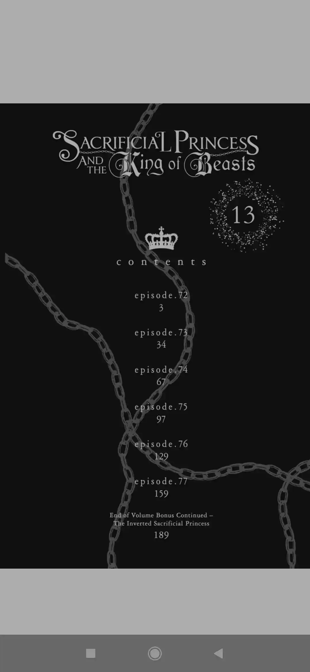 Niehime To Kemono No Ou Chapter 72