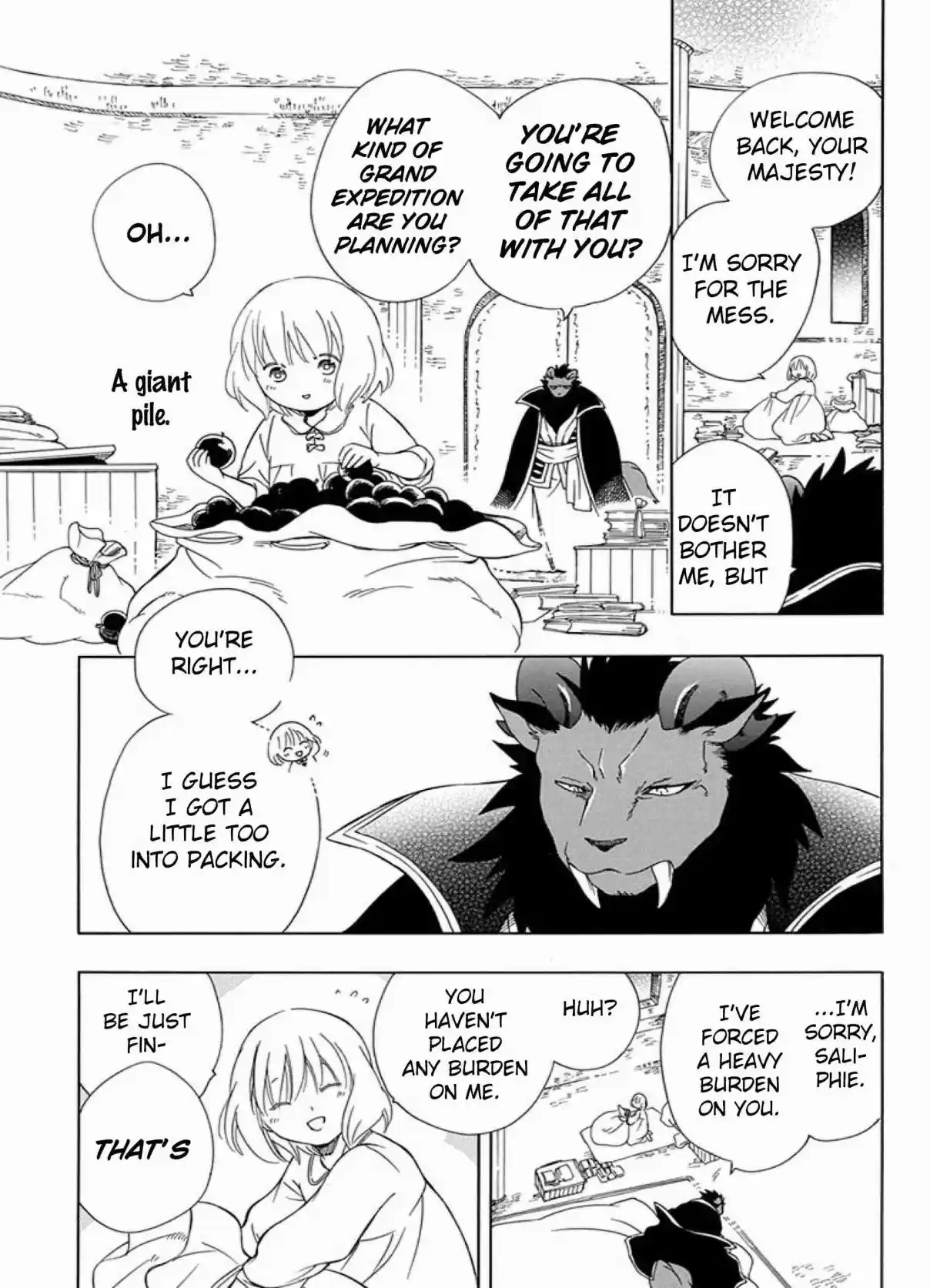 Niehime to Kemono no Ou Vol. 7 Ch. 39