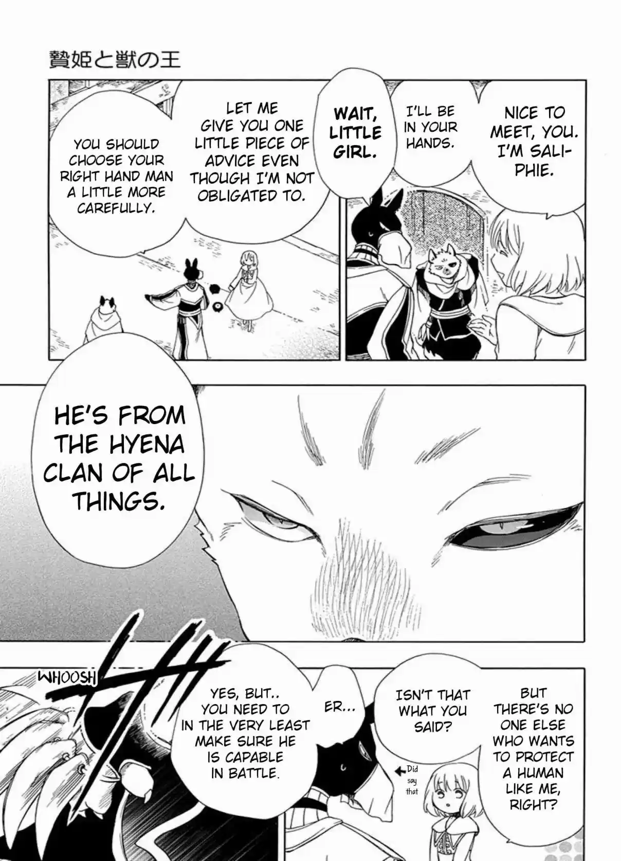 Niehime to Kemono no Ou Vol. 7 Ch. 40