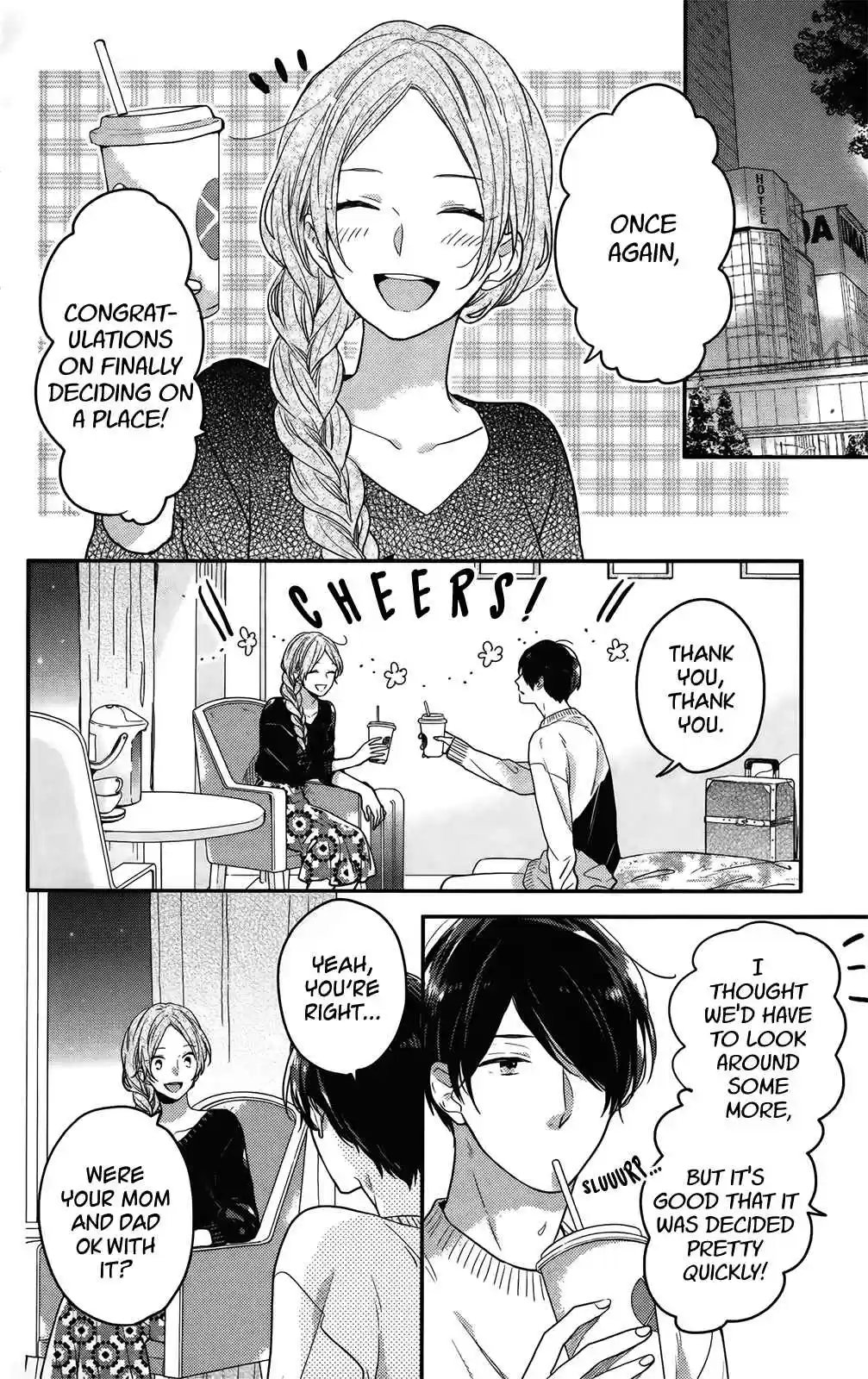 Nijiiro Days Vol. 16 Ch. 57.4 Turning Cohabitation Fantasy into Reality