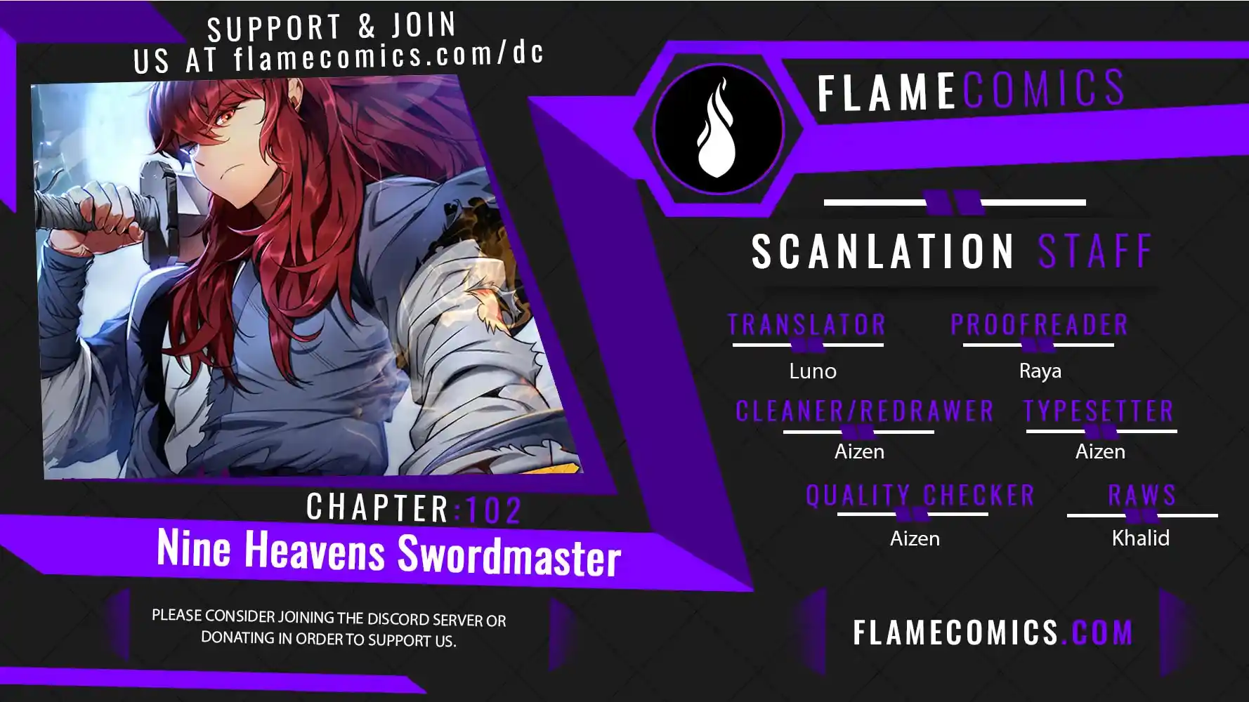 Nine Heavens Swordmaster Chapter 102
