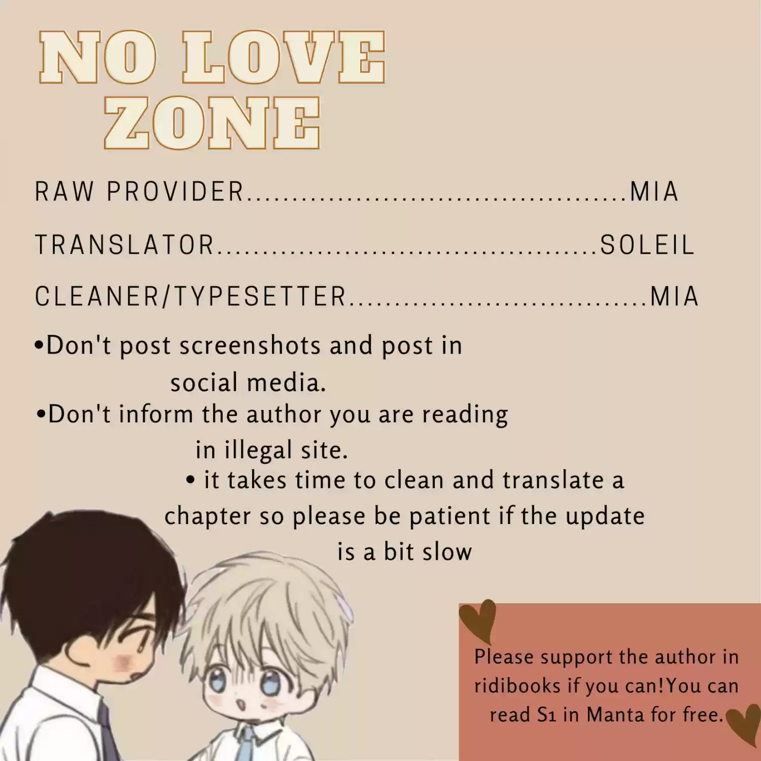 No Love Zone Chapter 57