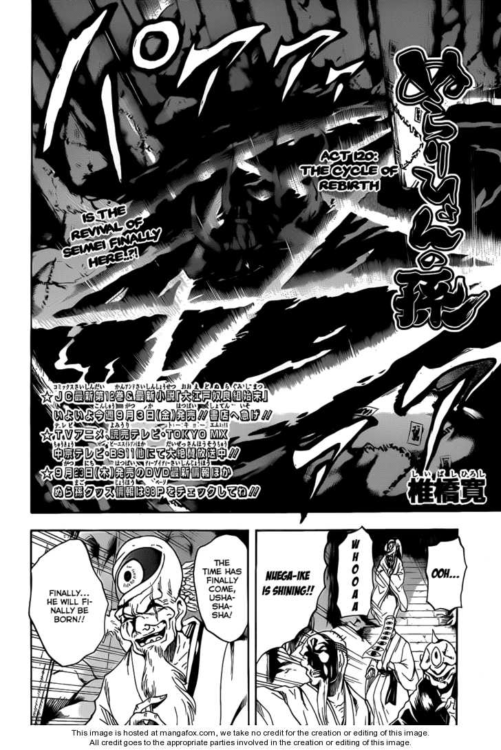 Nurarihyon no Mago 120