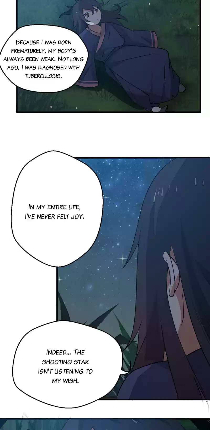 Nymph Project Ch. 1.5 A Meteor?