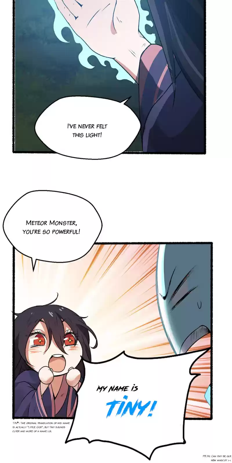 Nymph Project Ch. 2 A Meteor Monster?!