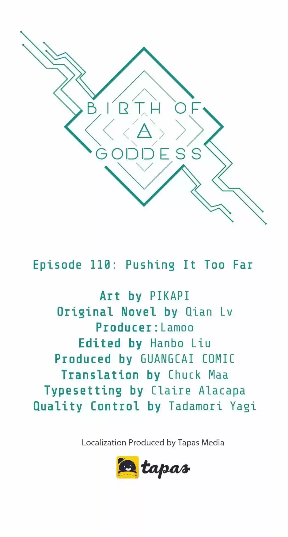 Nymph Project Chapter 110