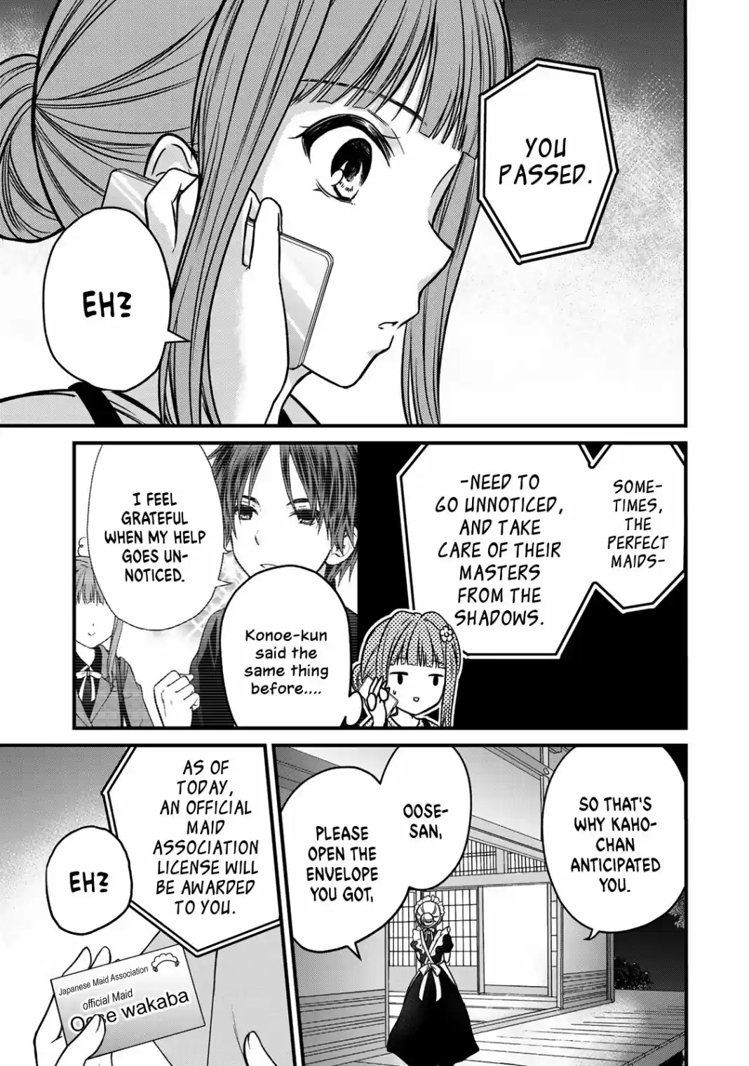 Ojousama No Shimobe Chapter 86