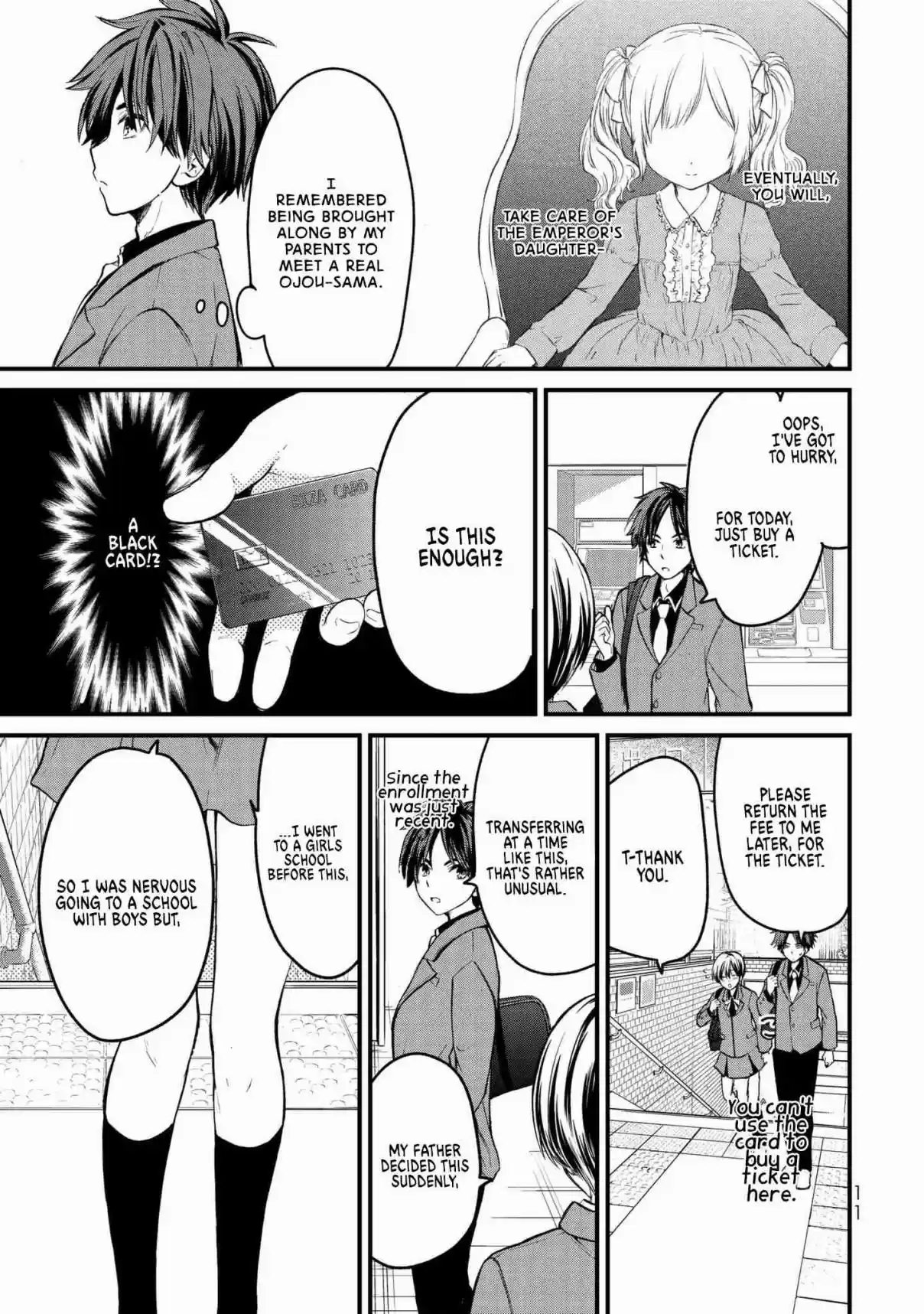 Ojousama no Shimobe Vol. 1 Ch. 1 Let's Change