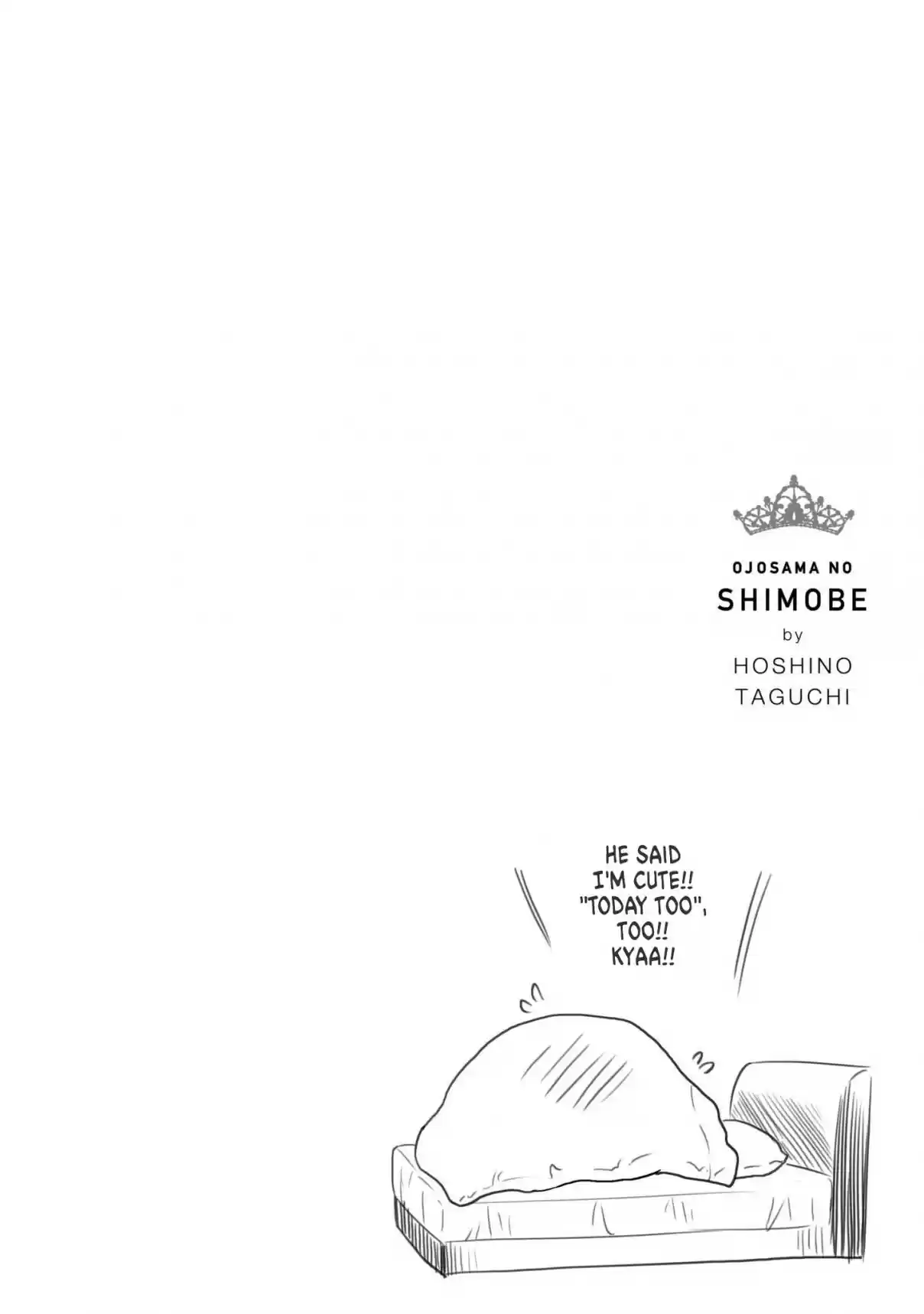 Ojousama no Shimobe Vol. 1 Ch. 14 Is it okay to touch?