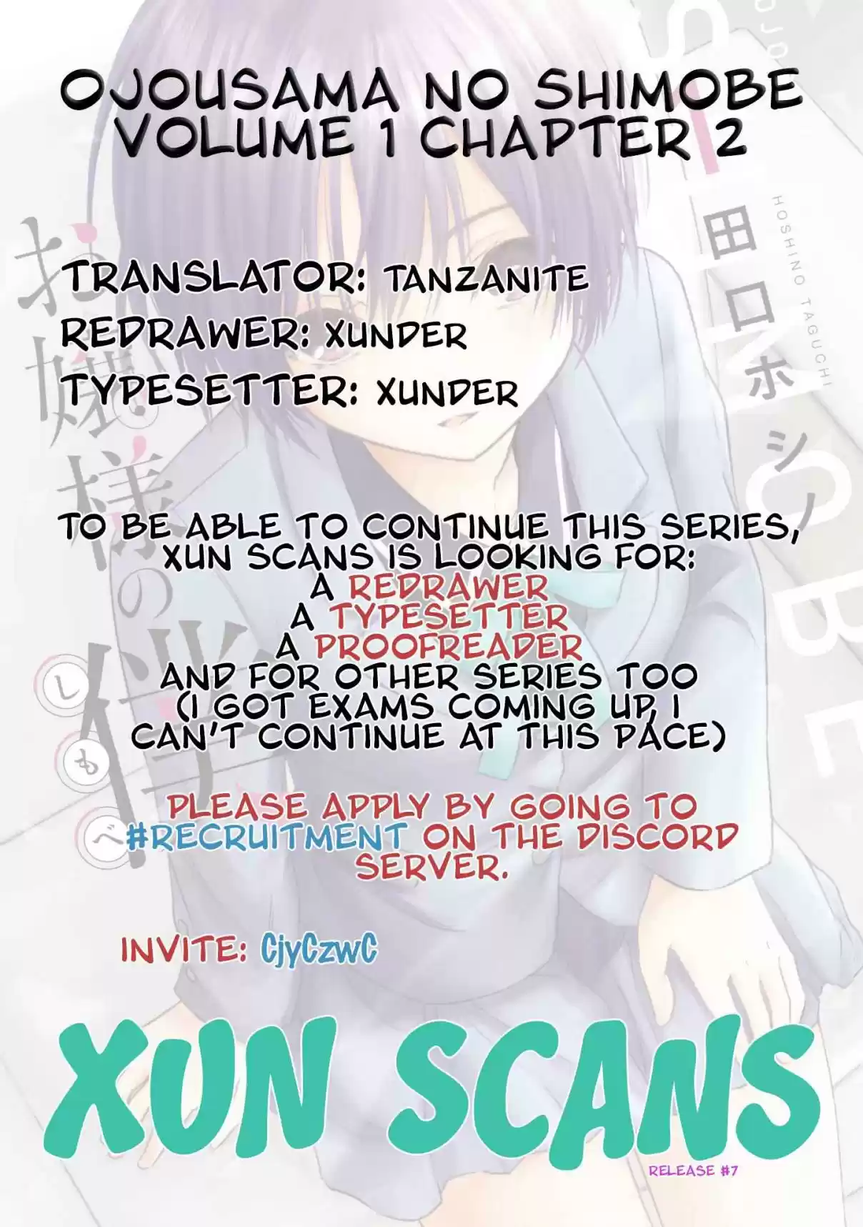 Ojousama no Shimobe Vol. 1 Ch. 2 Let's Live Together