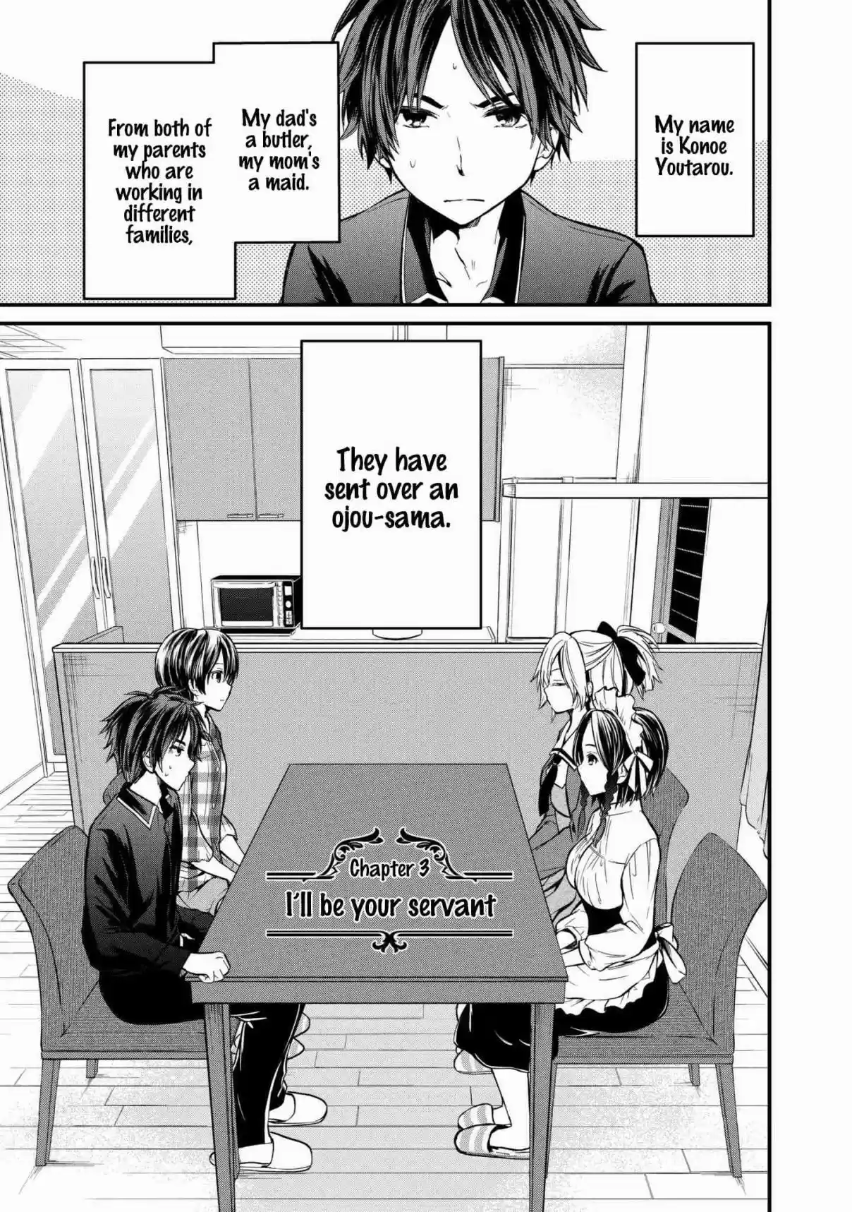 Ojousama no Shimobe Vol. 1 Ch. 3 I'll be your servant