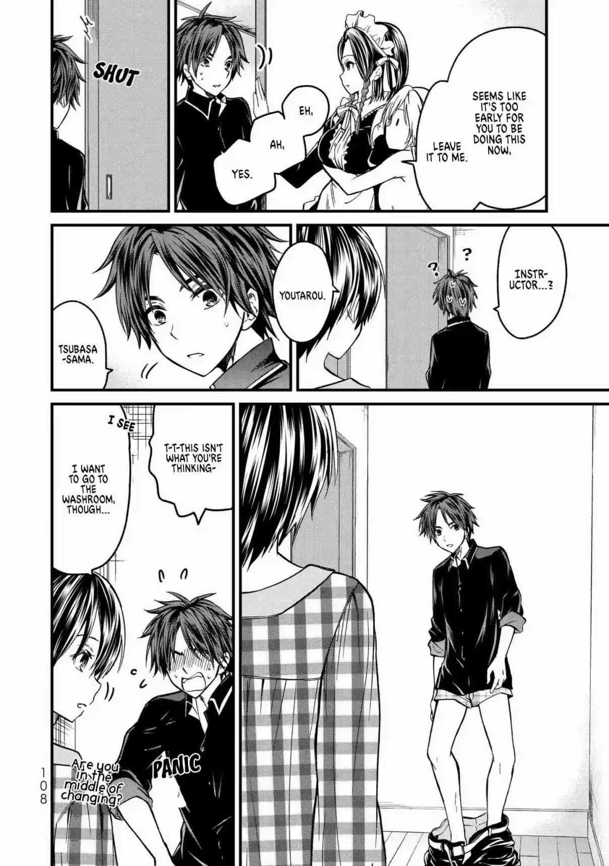 Ojousama no Shimobe Vol. 1 Ch. 4 Let's Undress