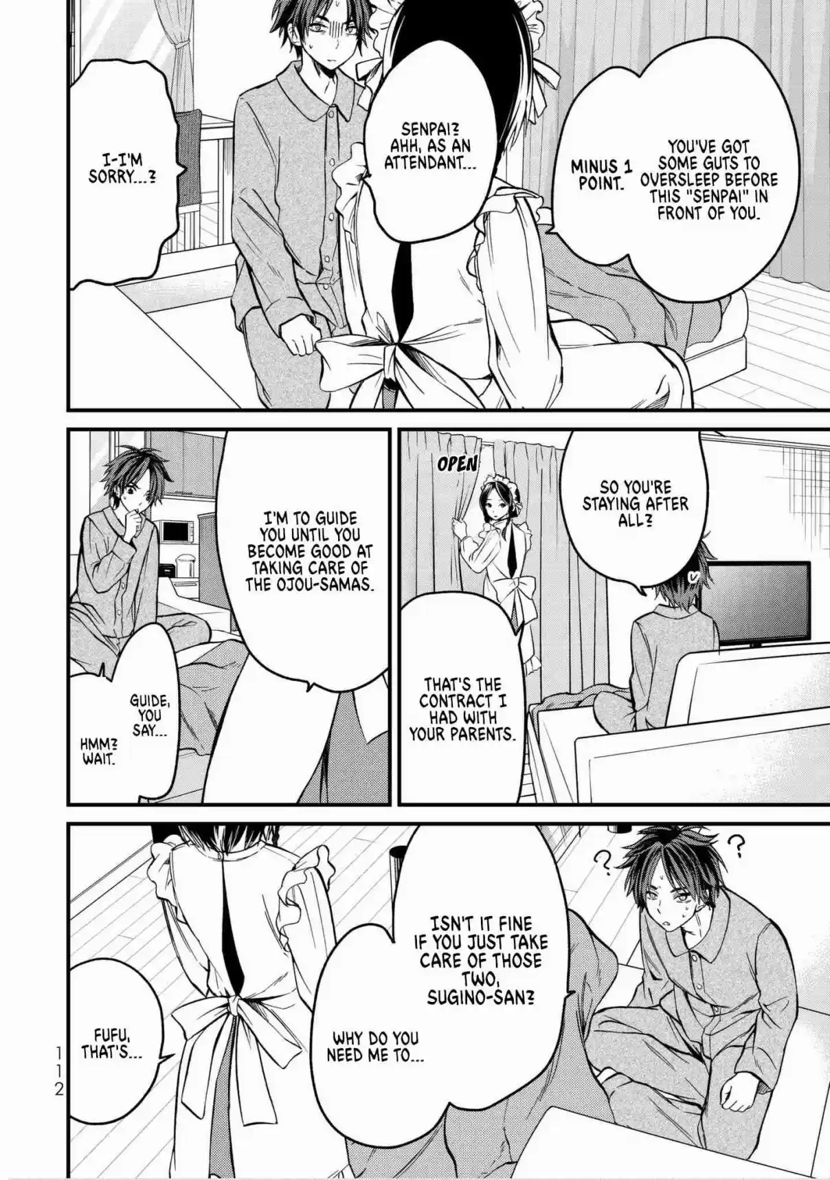 Ojousama no Shimobe Vol. 1 Ch. 5 Let's wake up