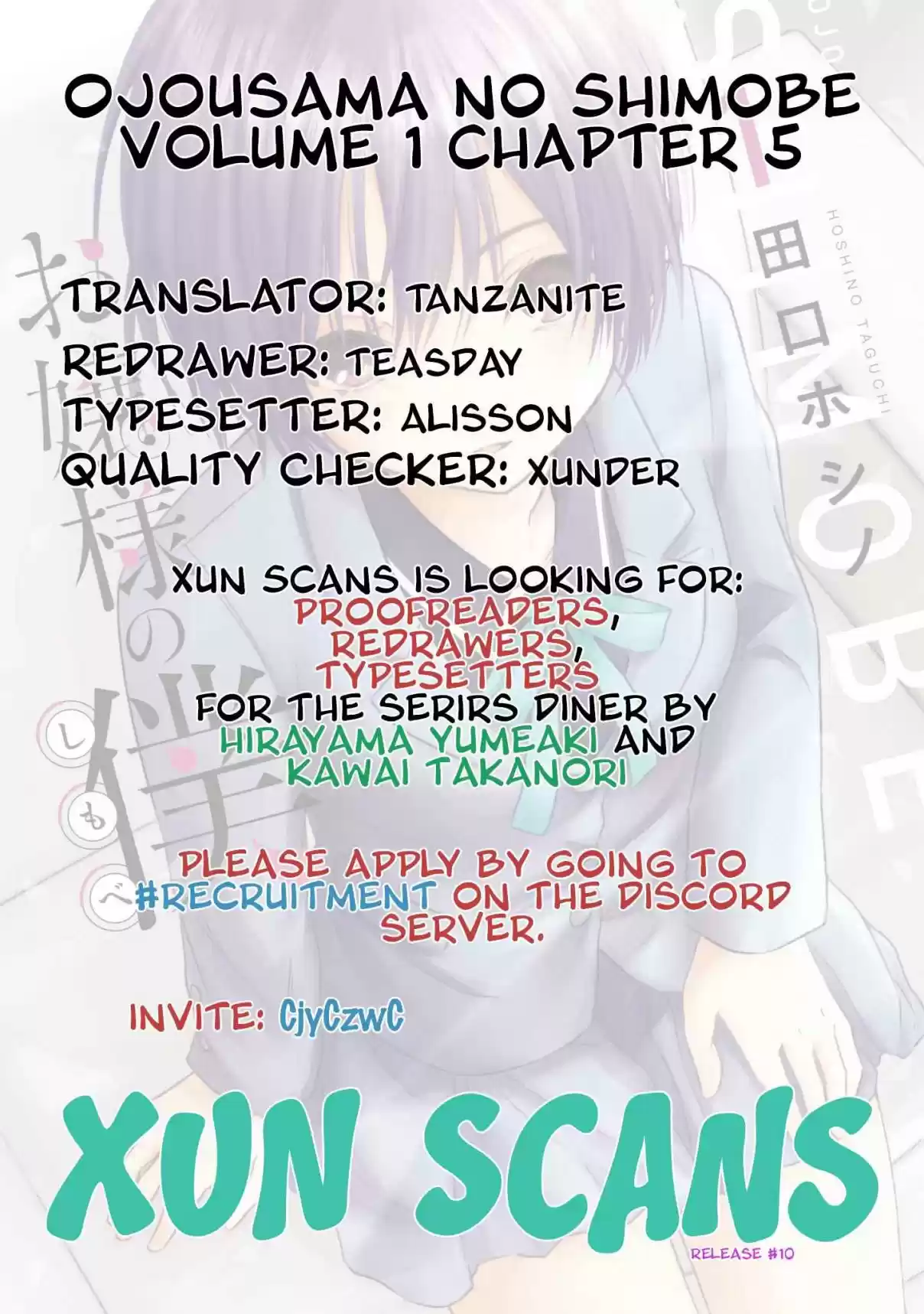 Ojousama no Shimobe Vol. 1 Ch. 5 Let's wake up