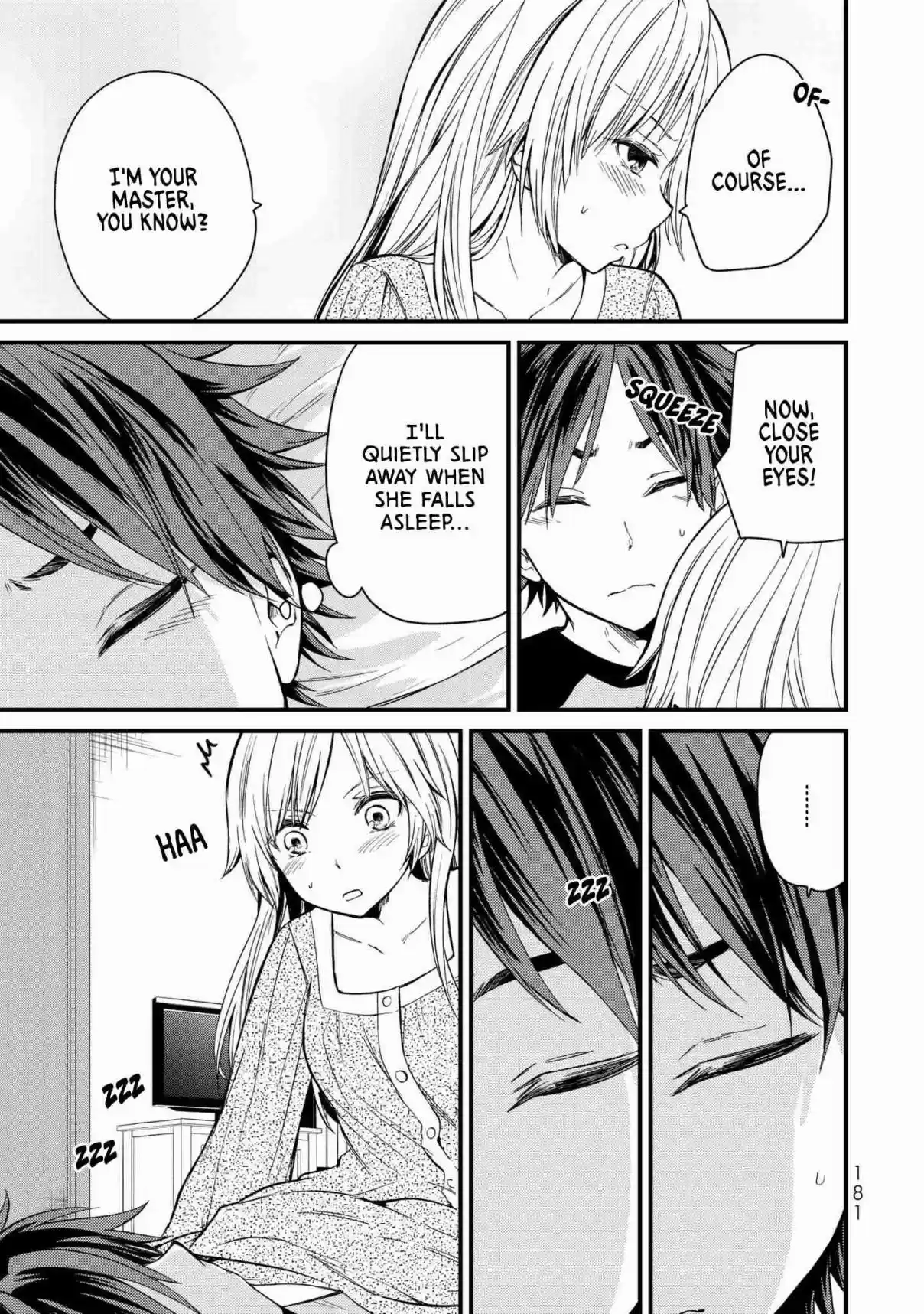 Ojousama no Shimobe Vol. 1 Ch. 8 Let's Sleep Together
