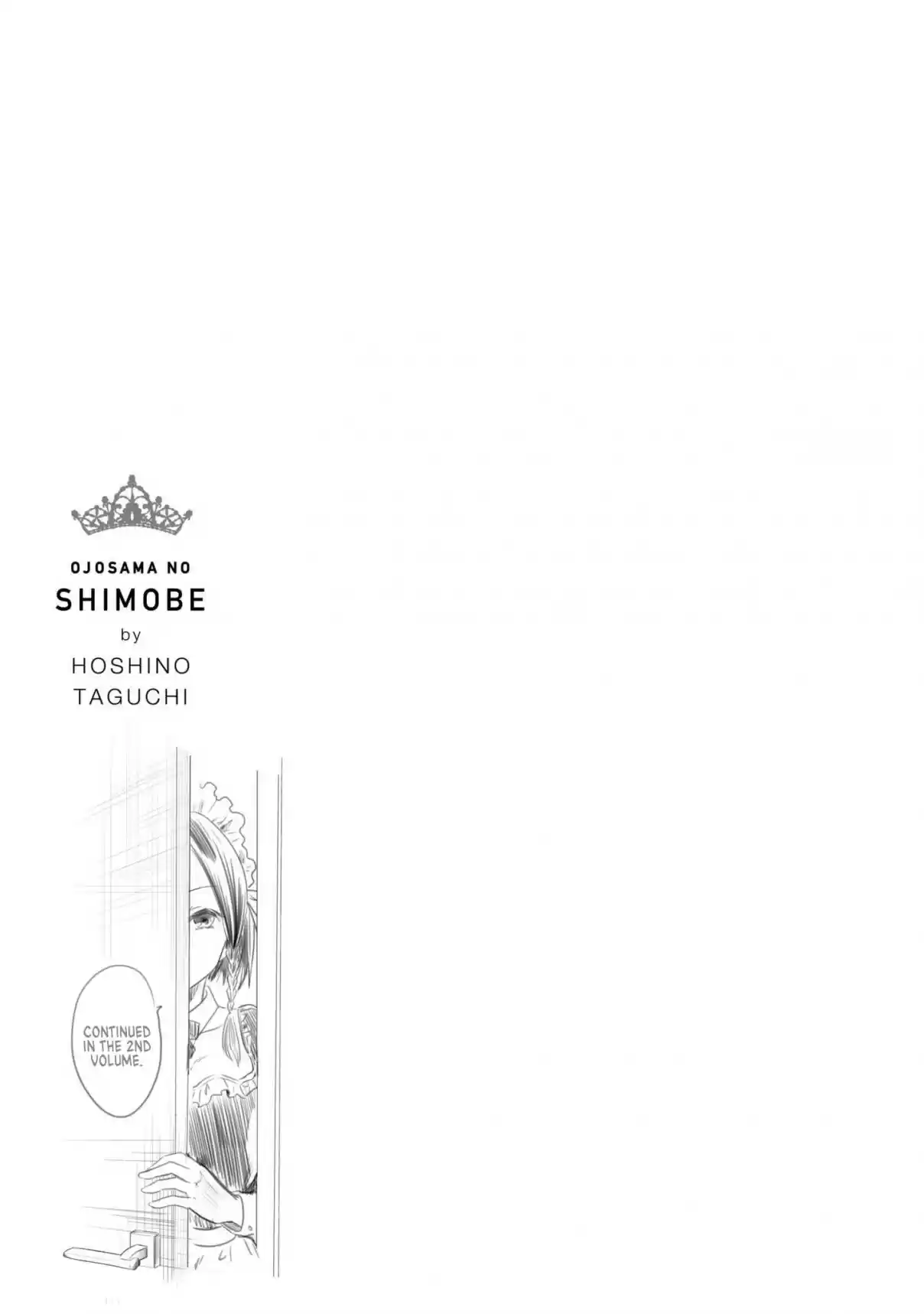 Ojousama no Shimobe Vol. 1 Ch. 9 My Servant