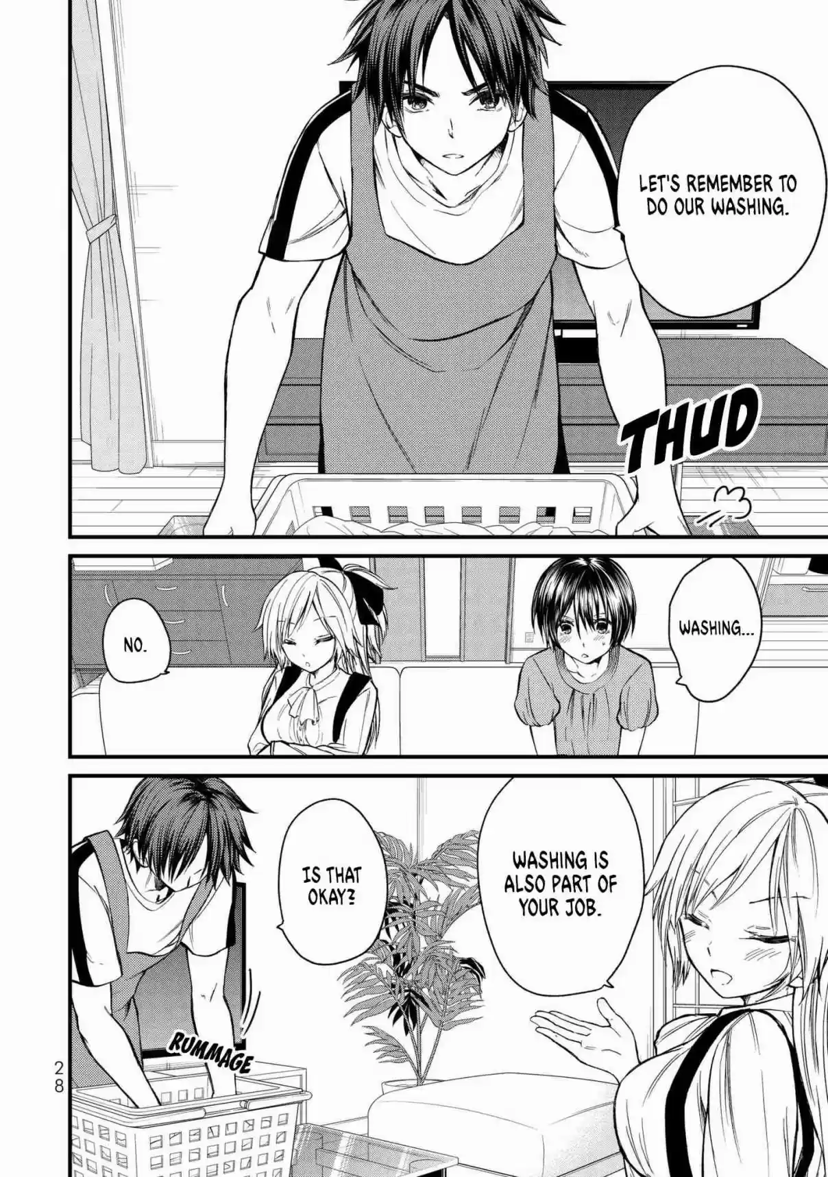 Ojousama no Shimobe Vol. 2 Ch. 11 Let's remember to do our washing