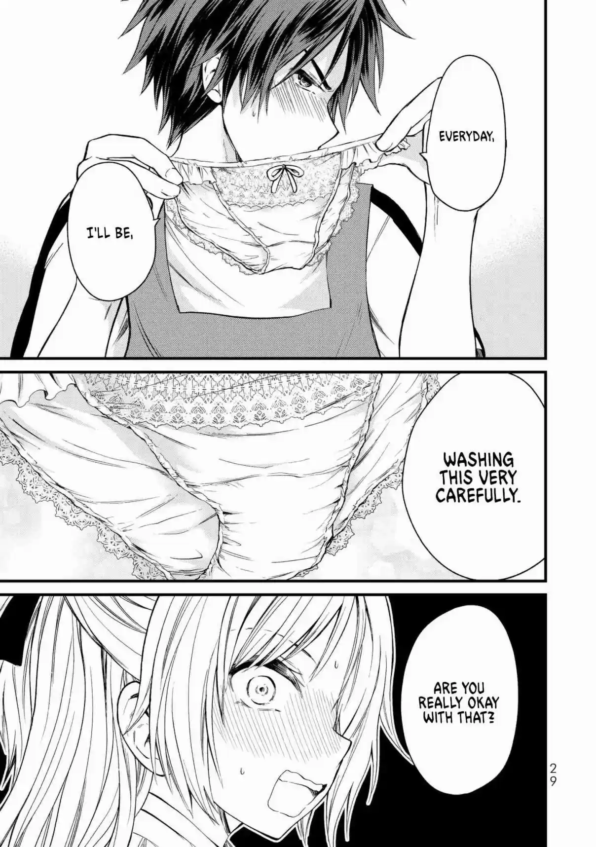 Ojousama no Shimobe Vol. 2 Ch. 11 Let's remember to do our washing