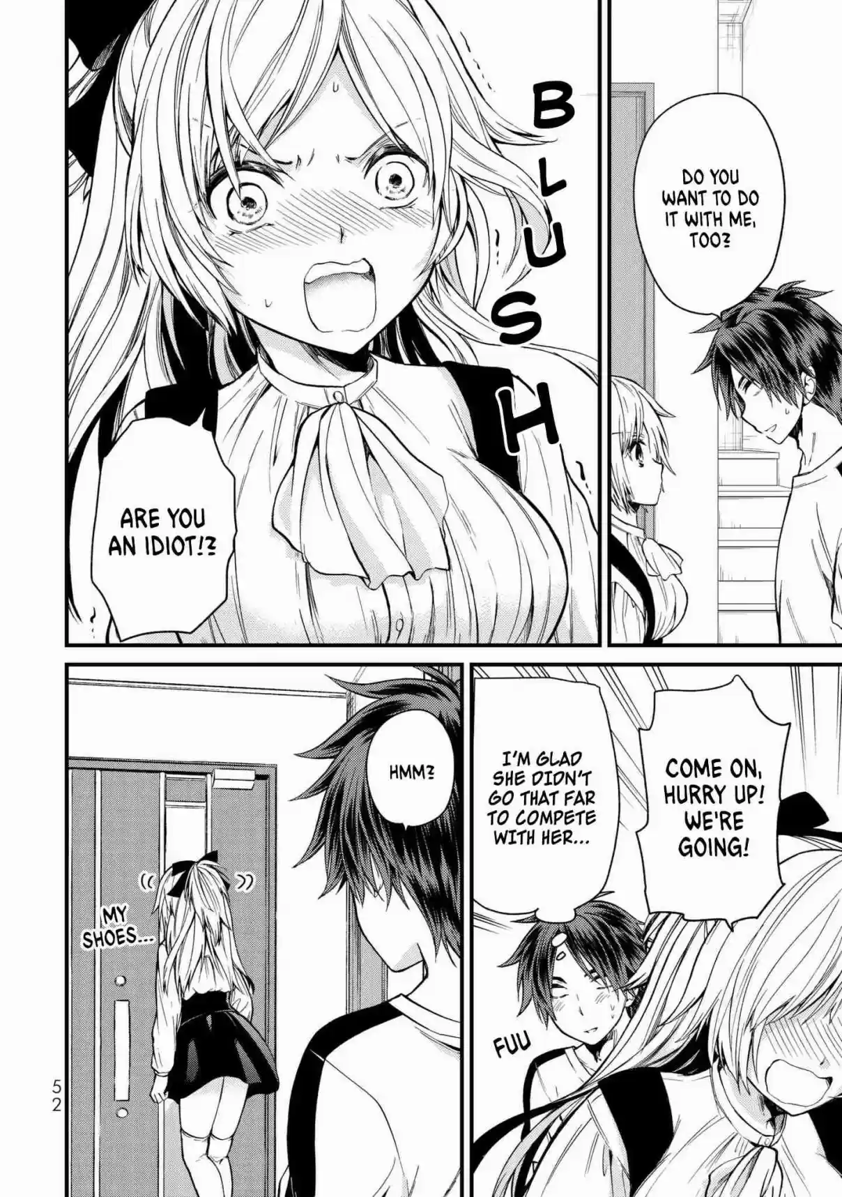 Ojousama no Shimobe Vol. 2 Ch. 12 Not wearing any