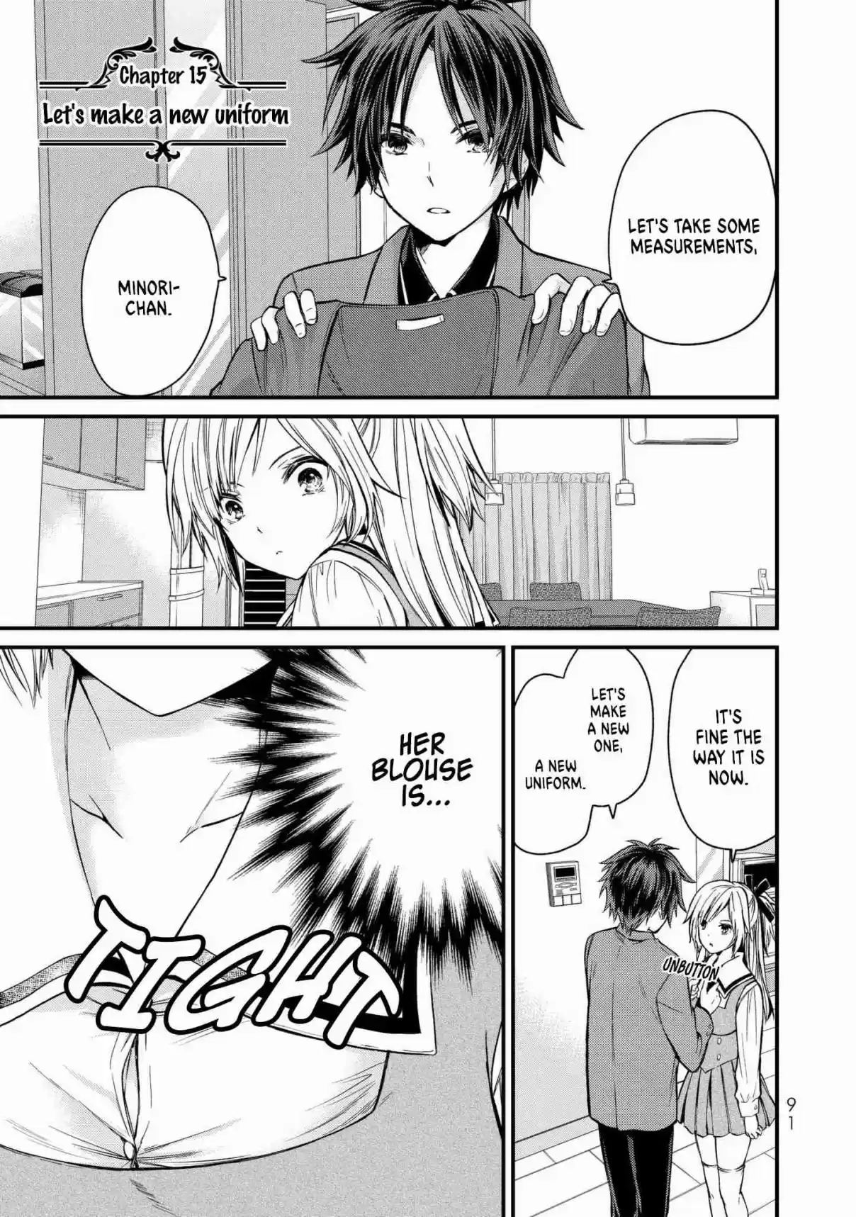 Ojousama no Shimobe Vol. 2 Ch. 15 Let's make a new uniform