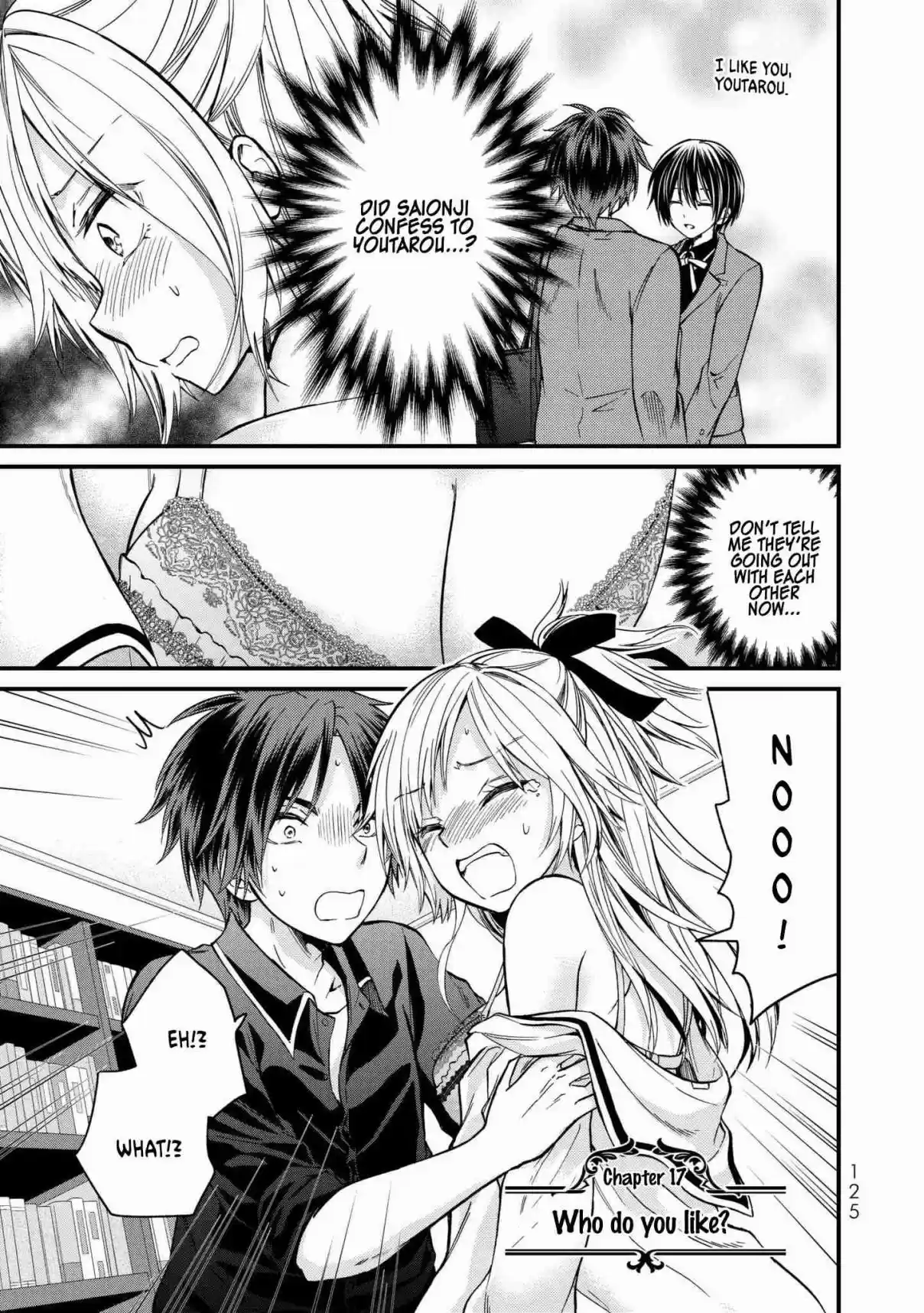 Ojousama no Shimobe Vol. 2 Ch. 17 Who do you like?