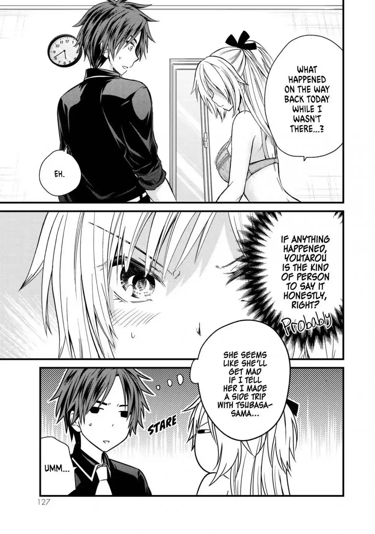Ojousama no Shimobe Vol. 2 Ch. 17 Who do you like?