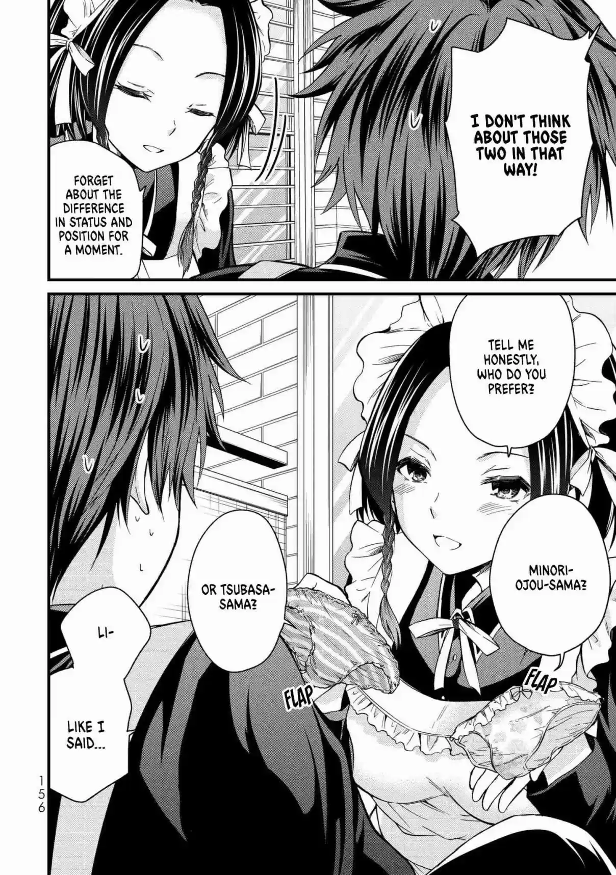 Ojousama no Shimobe Vol. 2 Ch. 18 A Tense Feeling