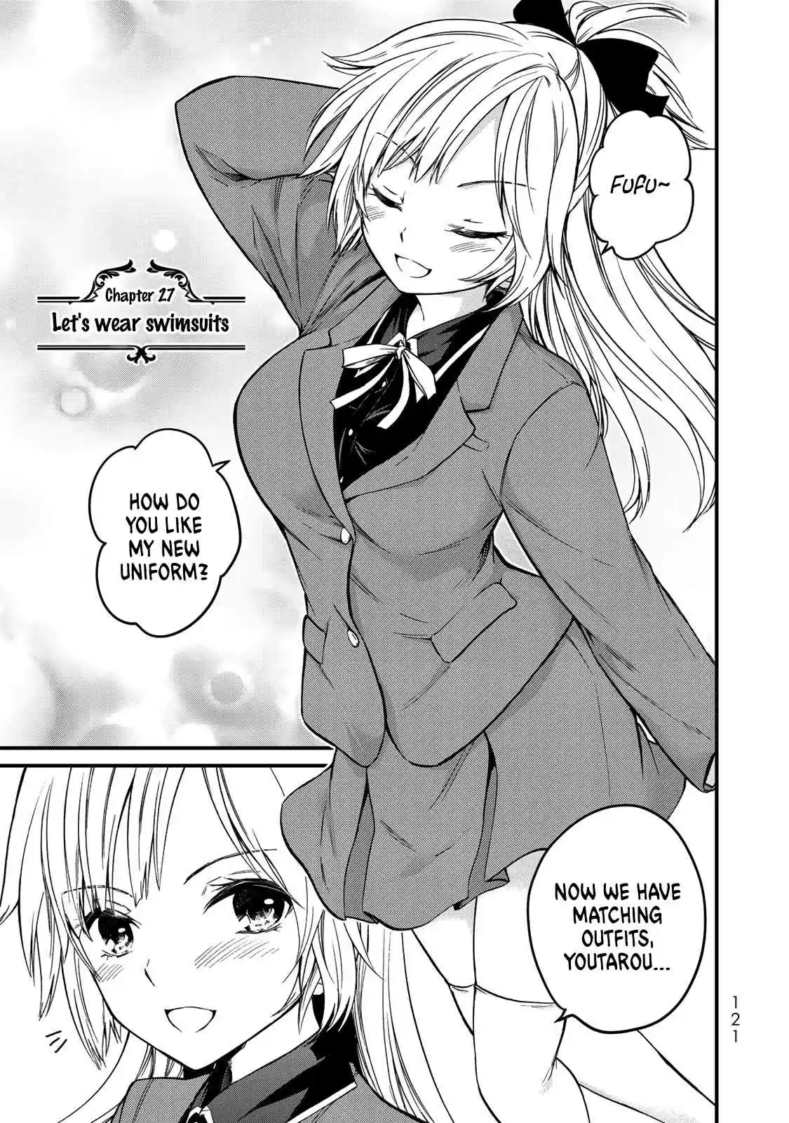 Ojousama no Shimobe Vol. 3 Ch. 27 Let's wear swimsuits