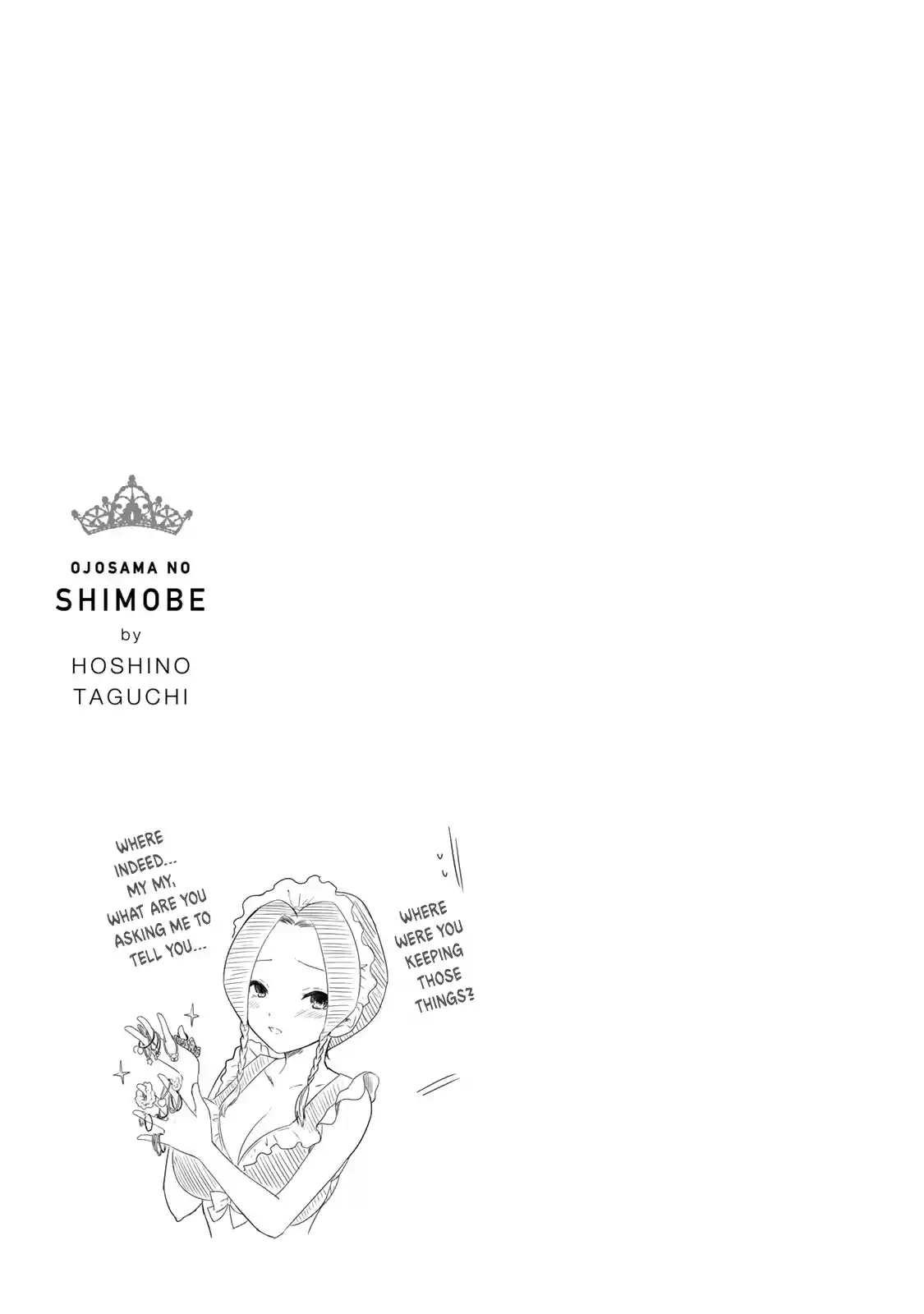 Ojousama no Shimobe Vol. 4 Ch. 32 What a pity