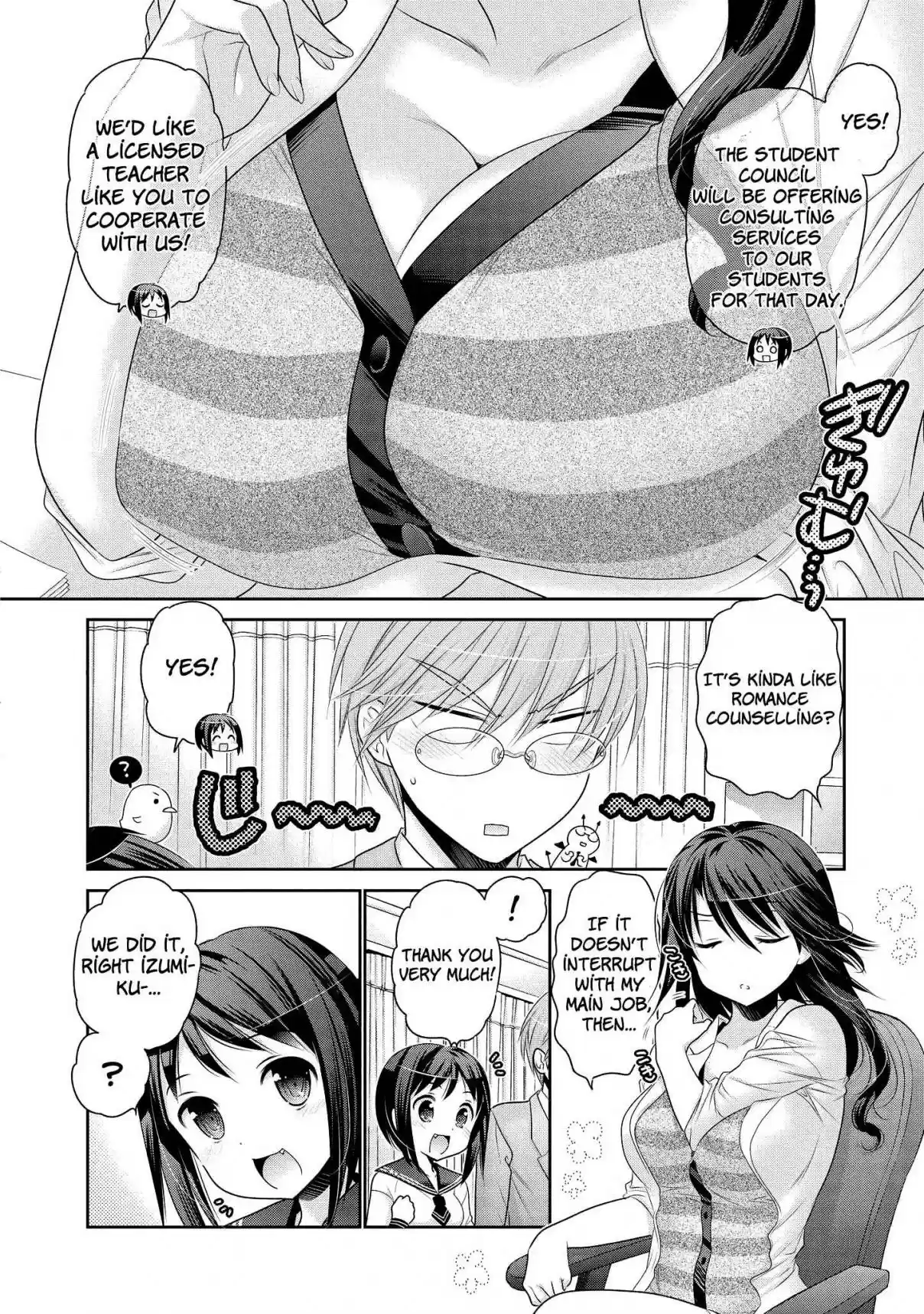 Okusama ga Seito Kaichou! Vol. 10 Ch. 50 Vice President Is In Danger! Misumi Sensei!