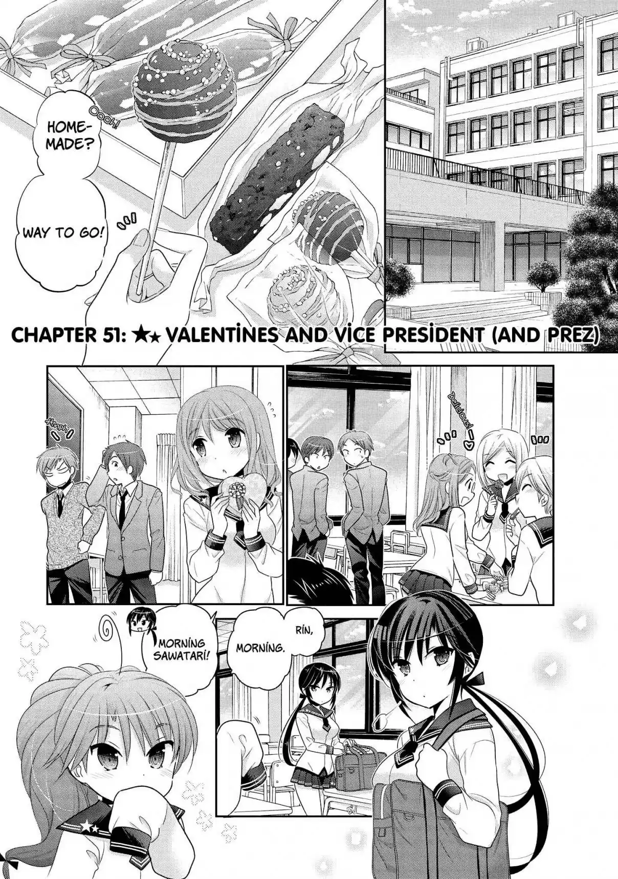 Okusama ga Seito Kaichou! Vol. 10 Ch. 51 Valentines And Vice President (And Prez)