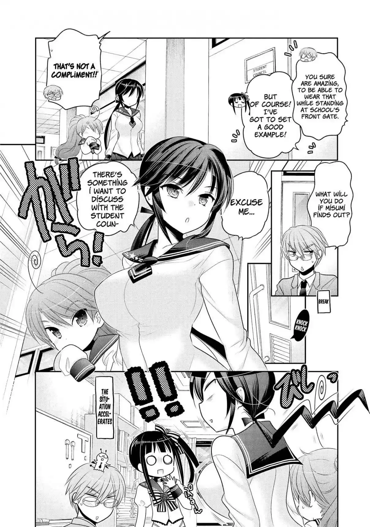 Okusama ga Seito Kaichou! Vol. 11 Ch. 53 Public Morals President And Fresman Kun (And Vice President)