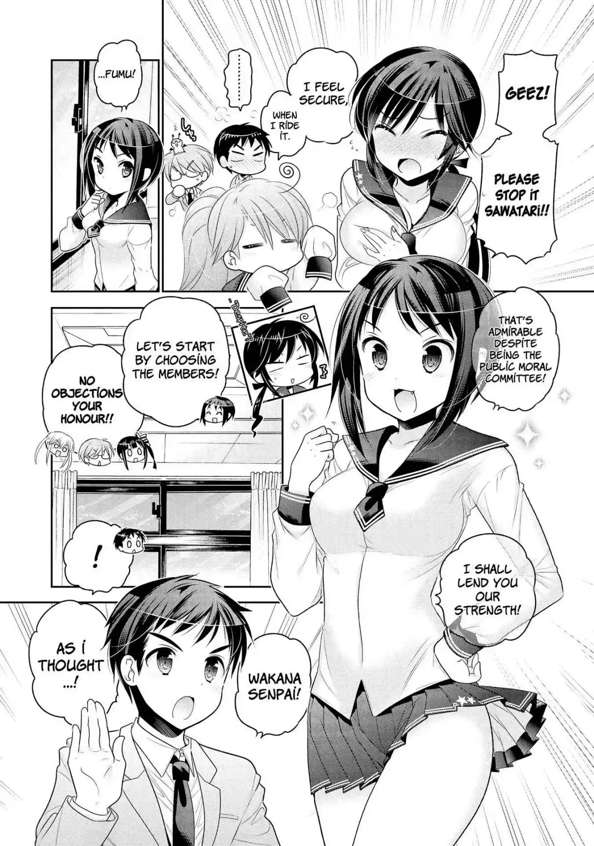 Okusama ga Seito Kaichou! Vol. 11 Ch. 53 Public Morals President And Fresman Kun (And Vice President)