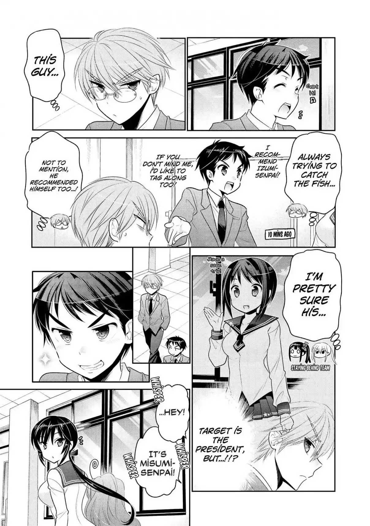 Okusama ga Seito Kaichou! Vol. 11 Ch. 53 Public Morals President And Fresman Kun (And Vice President)