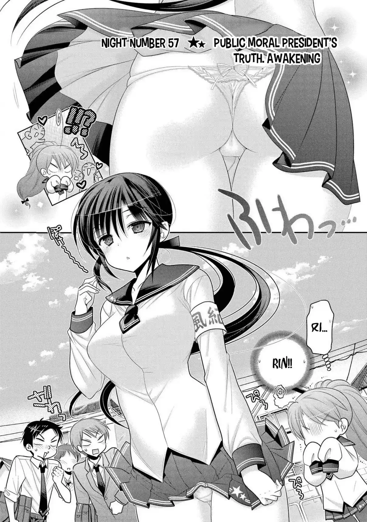 Okusama ga Seito Kaichou! Vol. 11 Ch. 57 Public Moral President’s Truth. Awakening