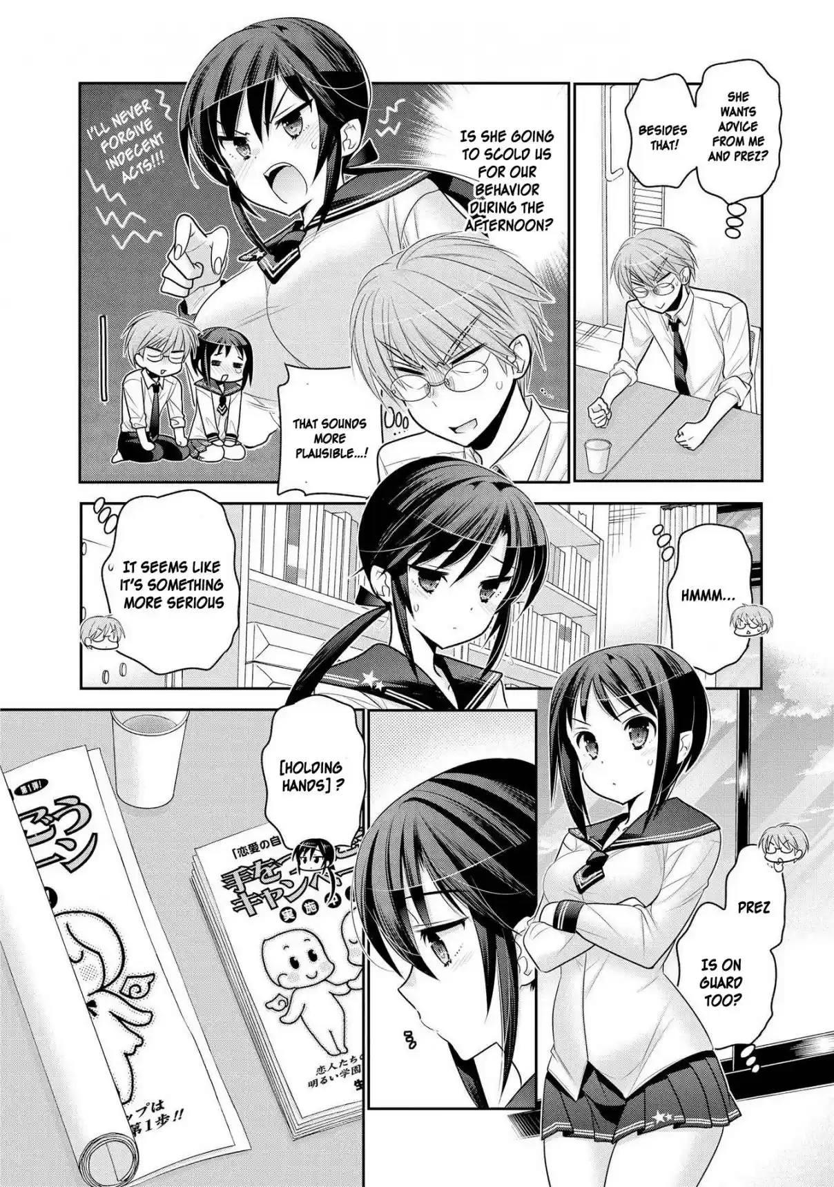 Okusama ga Seito Kaichou! Vol. 11 Ch. 57 Public Moral President’s Truth. Awakening