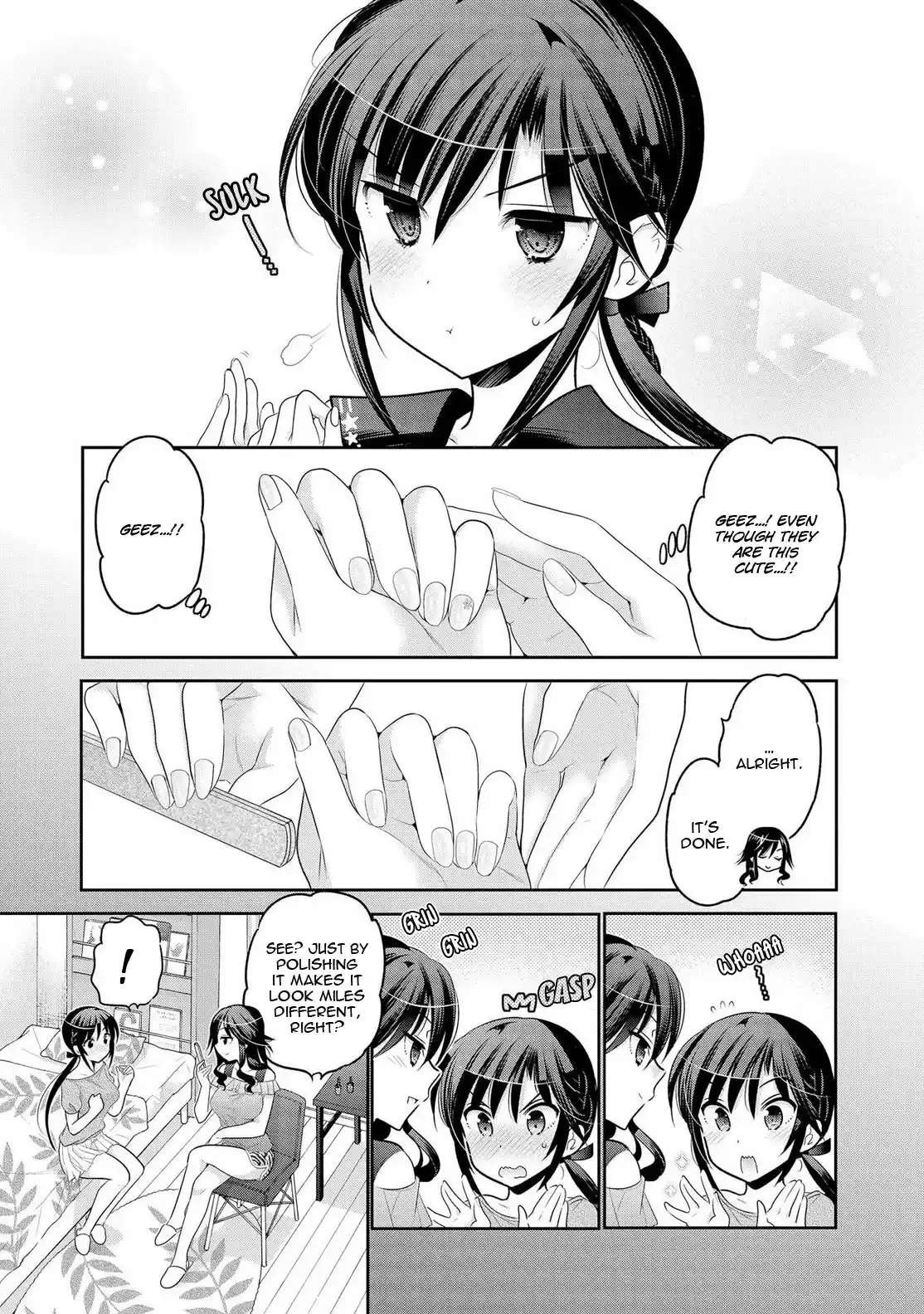 Okusama ga Seito Kaichou! Vol. 12 Ch. 59 SC President and Public Moral Head's "Boiling Hot" Bath