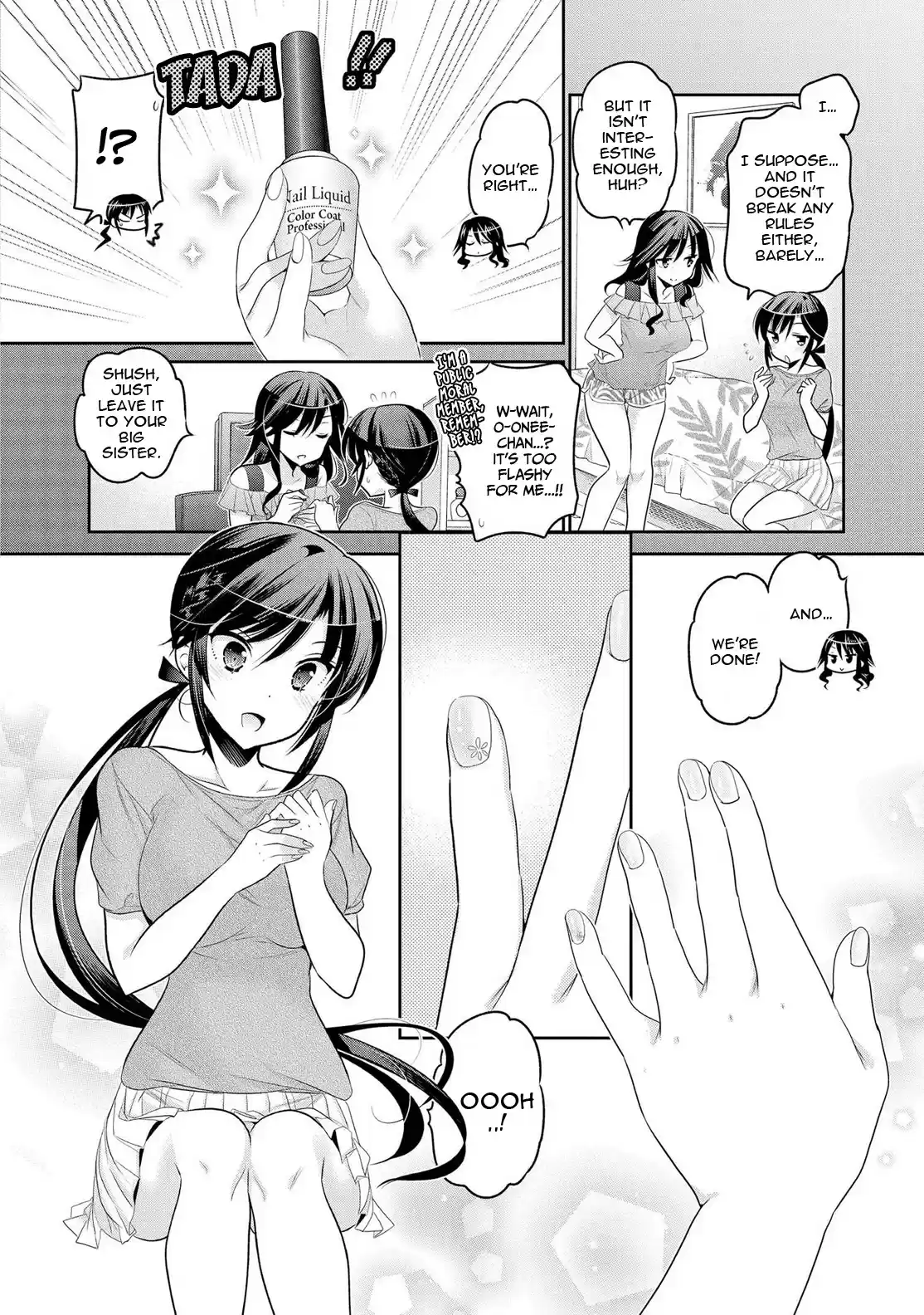 Okusama ga Seito Kaichou! Vol. 12 Ch. 59 SC President and Public Moral Head's "Boiling Hot" Bath