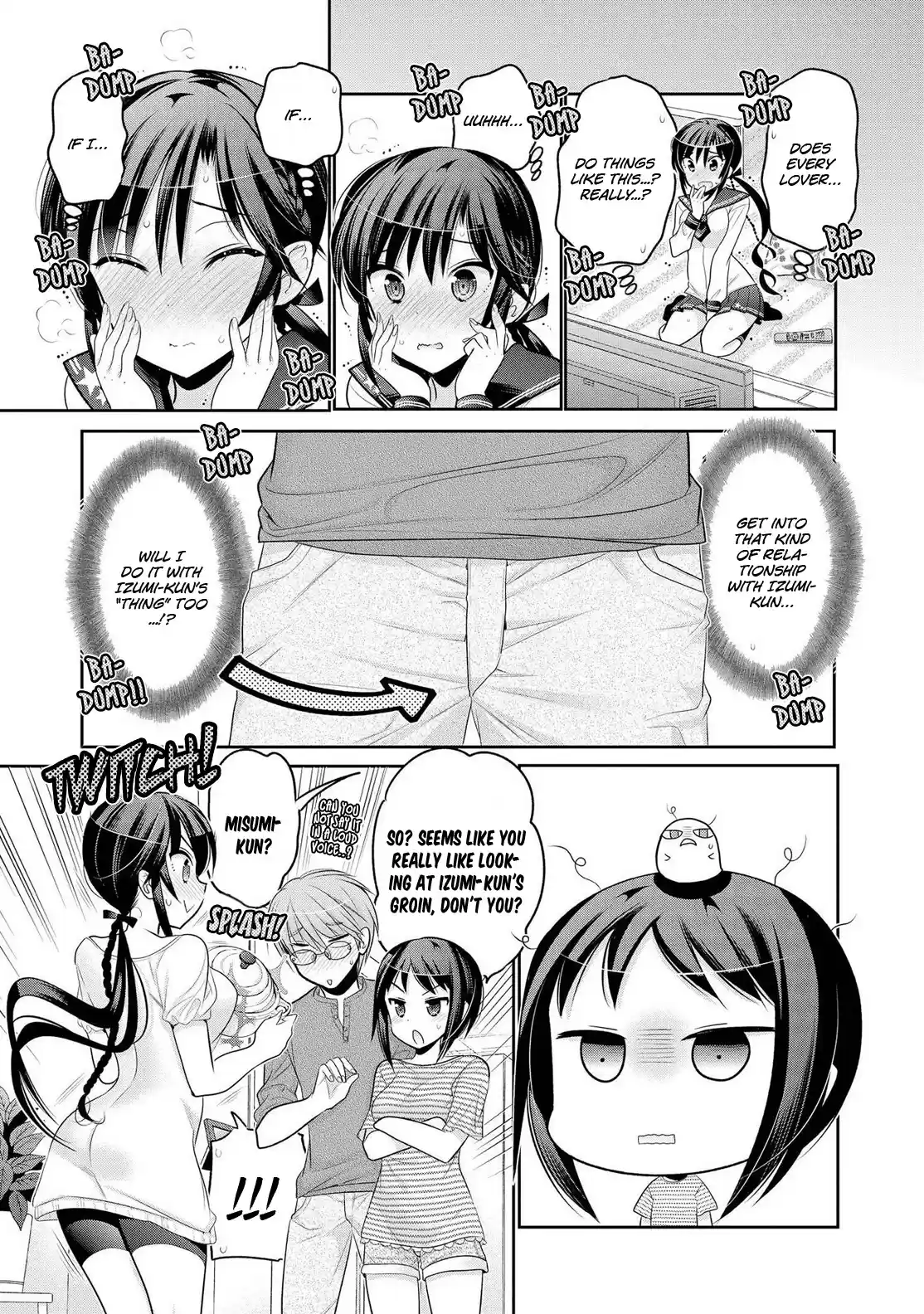 Okusama ga Seito Kaichou! Vol. 12 Ch. 59 SC President and Public Moral Head's "Boiling Hot" Bath