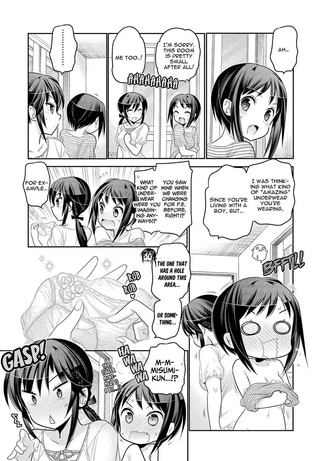 Okusama ga Seito Kaichou! Vol. 12 Ch. 59 SC President and Public Moral Head's "Boiling Hot" Bath