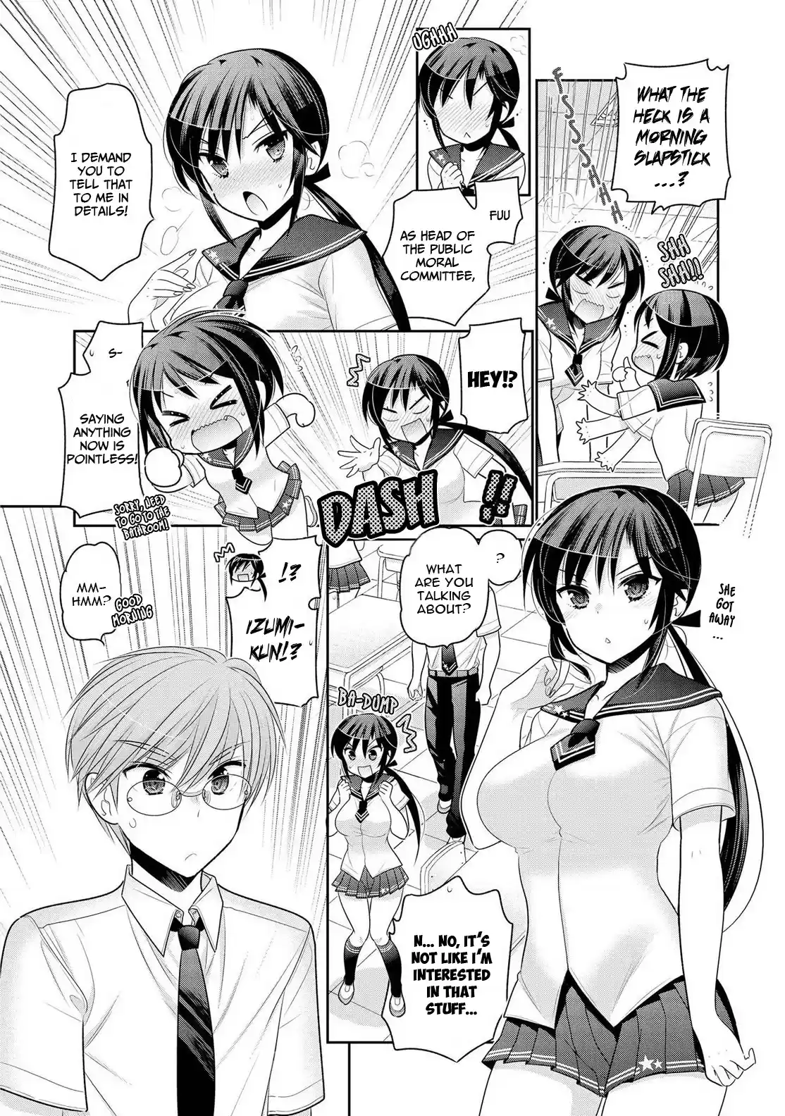 Okusama ga Seito Kaichou! Vol. 12 Ch. 61 SC President and Public Moral Head's Physical Education