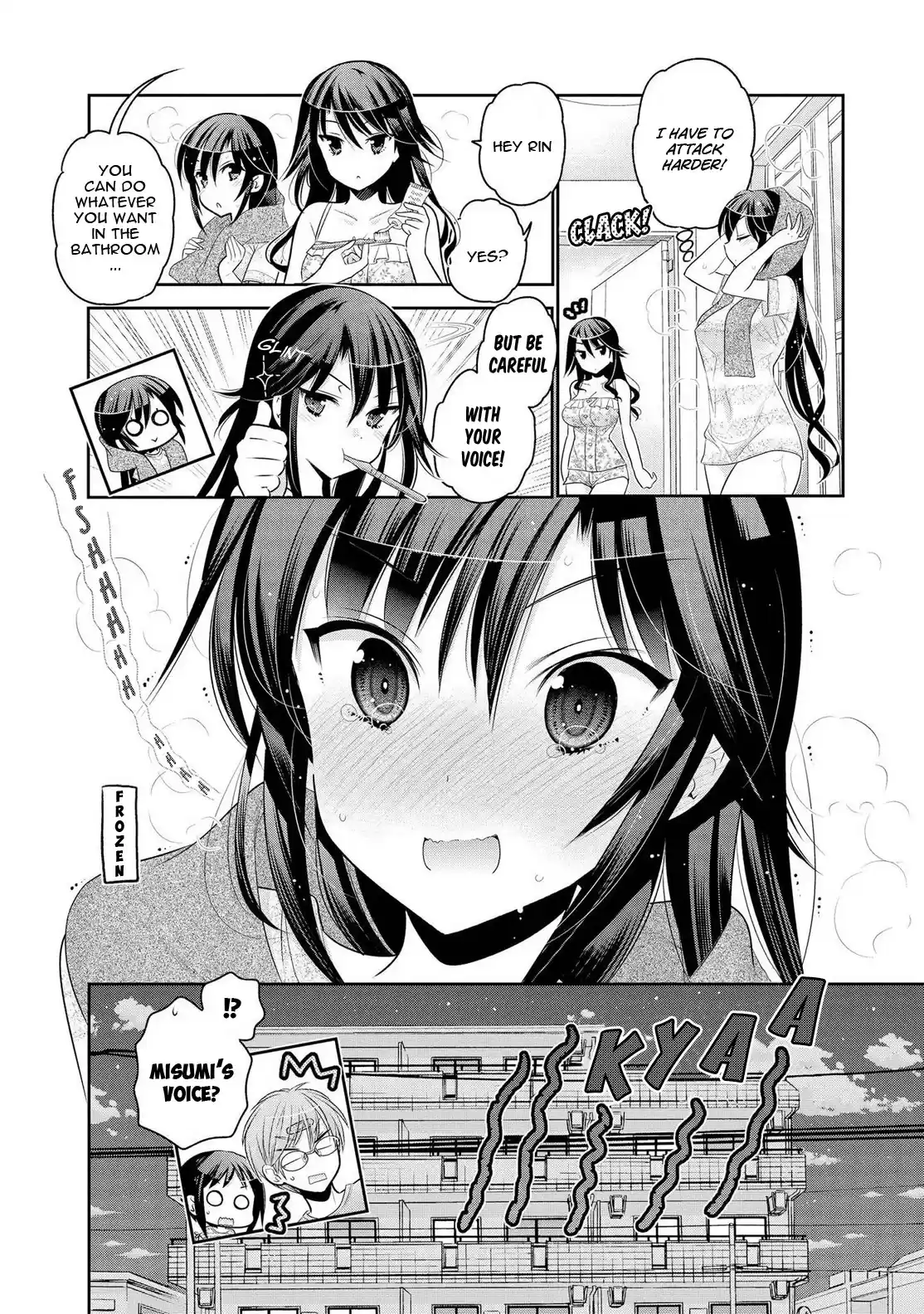 Okusama ga Seito Kaichou! Vol. 12 Ch. 61 SC President and Public Moral Head's Physical Education