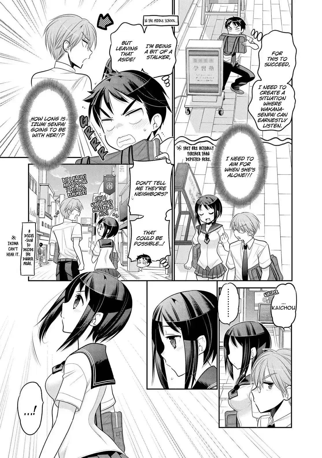 Okusama ga Seito Kaichou! Vol. 12 Ch. 62 Ikoma kun's 3 Steps Foward, 2 Steps Back