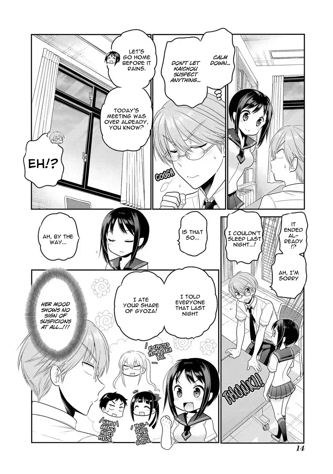 Okusama ga Seito Kaichou! Vol. 13 Ch. 64 President's Decision and Vice Pres' Agitation