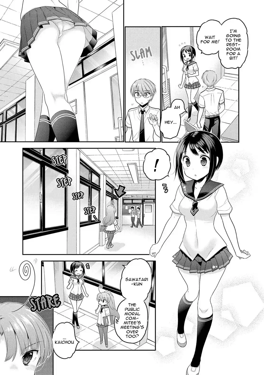 Okusama ga Seito Kaichou! Vol. 13 Ch. 64 President's Decision and Vice Pres' Agitation